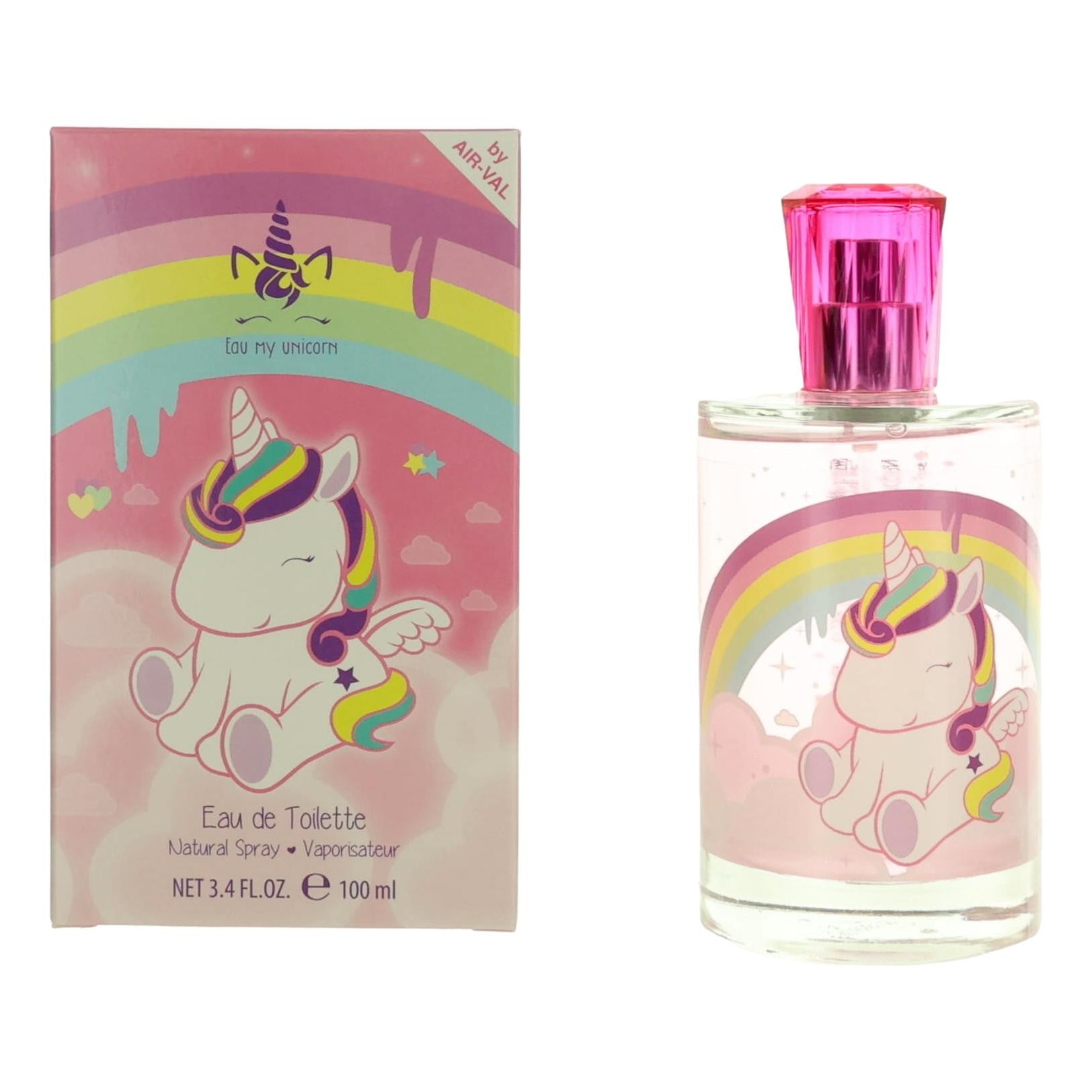 Eau My Unicorn by Air-Val International, 3.4 oz EDT Spray for Girls by Air-Val International