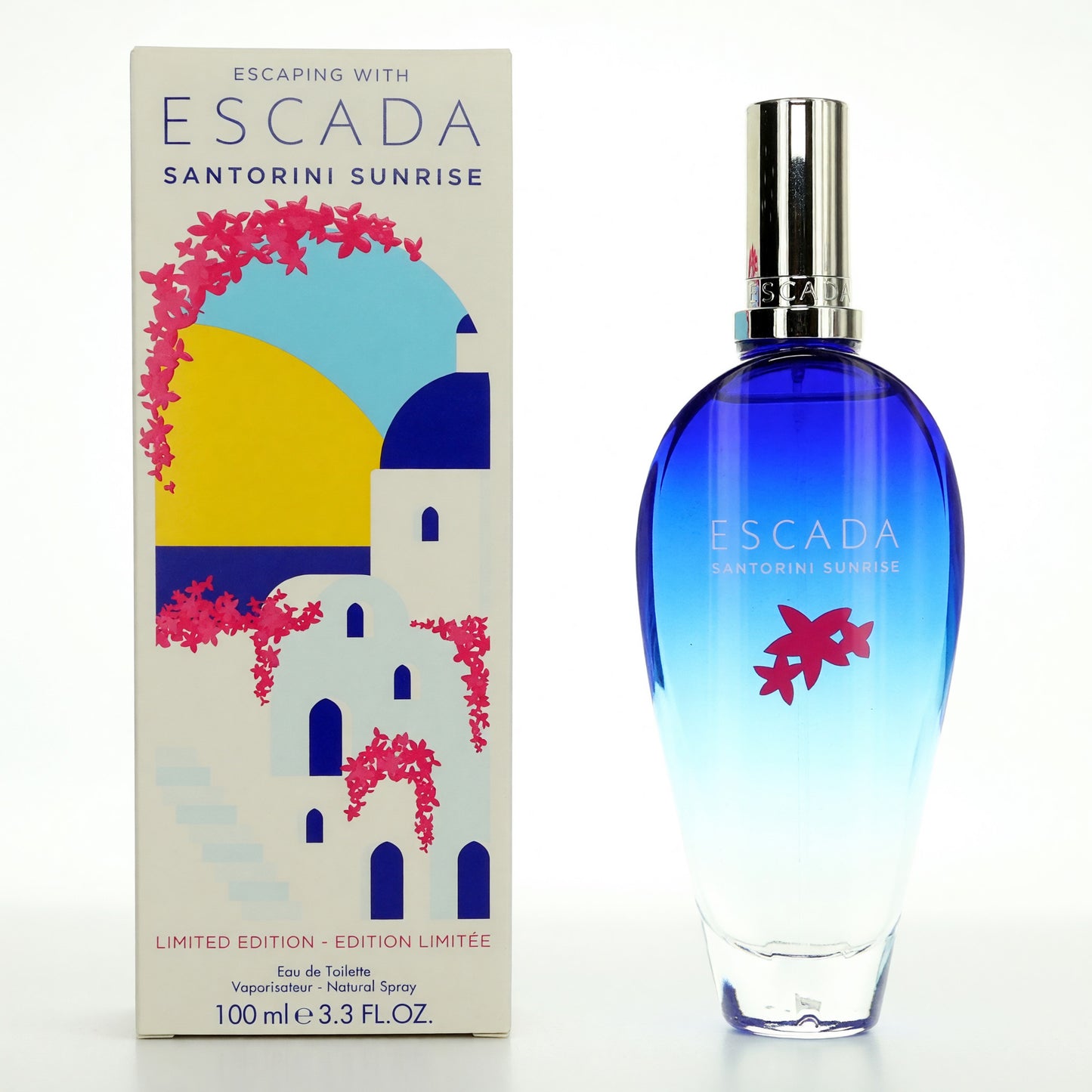 Escaping with Escada Santorini Sunrise by Escada, 3.3oz EDT Spray women by Escada