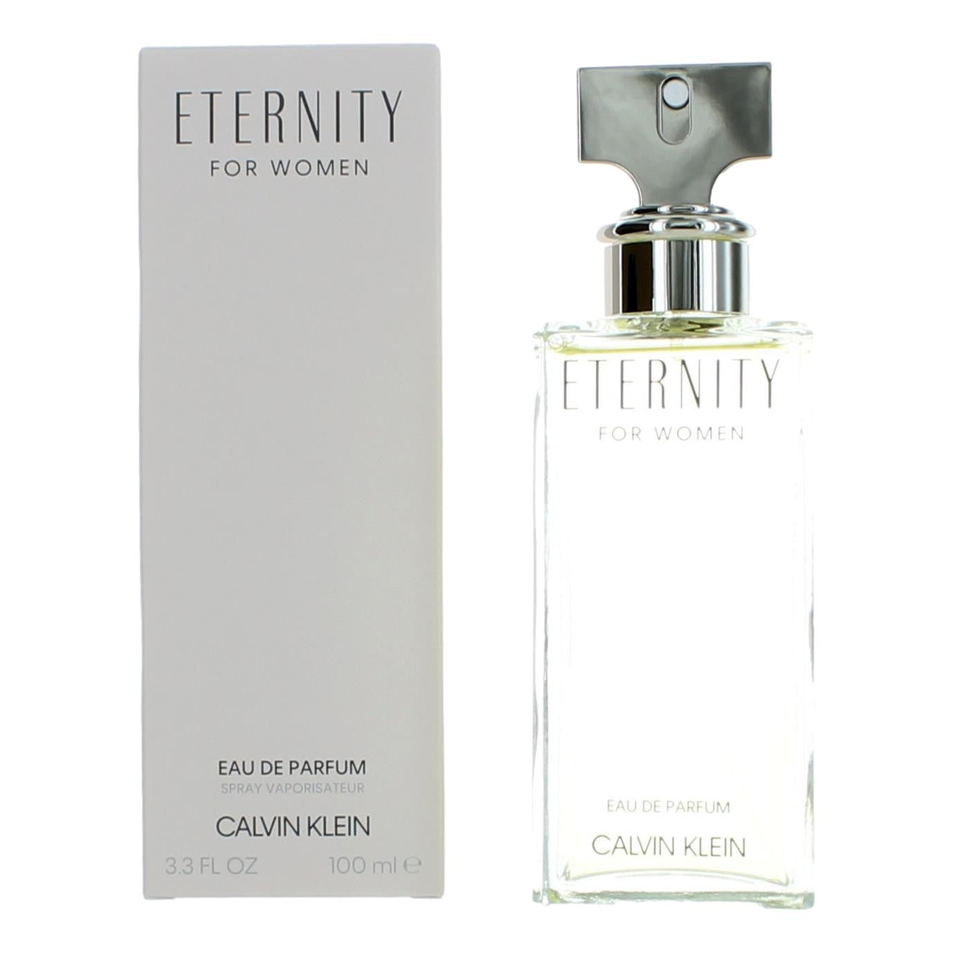 Eternity by Calvin Klein, 3.3 oz EDP Spray for Women by Calvin Klein