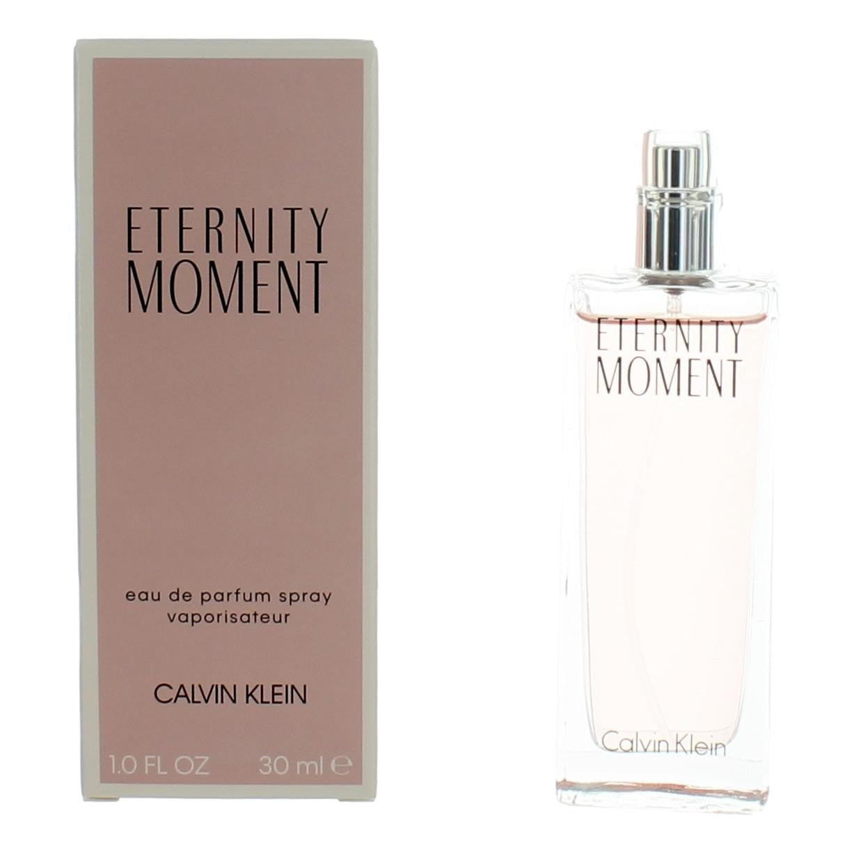 Eternity Moment by Calvin Klein, 1 oz EDP Spray for Women by Calvin Klein