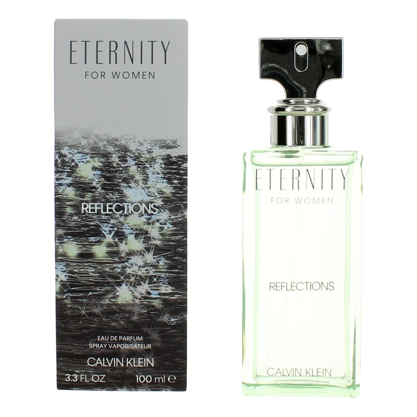 Eternity Reflections by Calvin Klein, 3.3 oz EDP Spray for Women by Calvin Klein