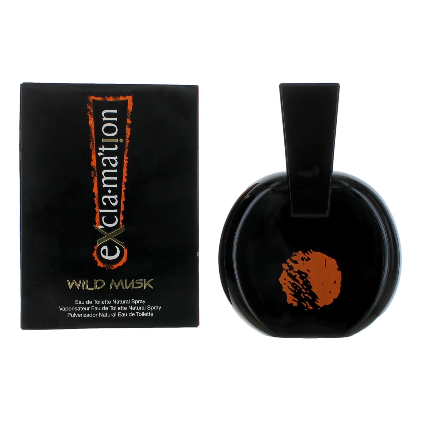 Exclamation Wild Musk by Coty, 3.4 oz EDT Spray for Women by Coty