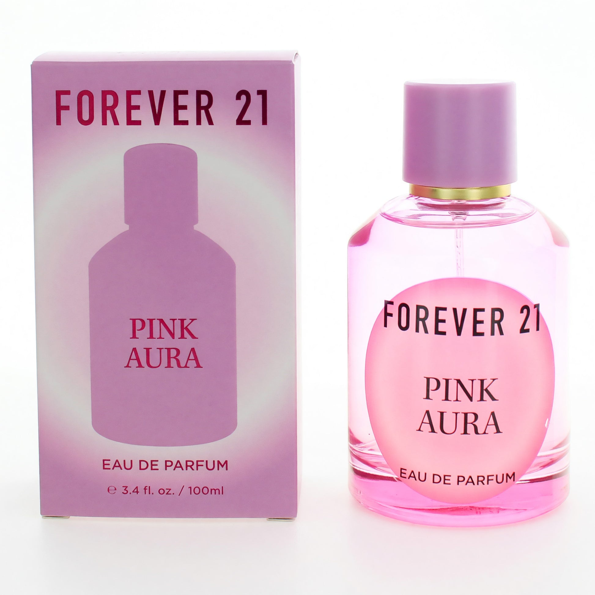 Forever 21 Pink Aura by Forever 21, 3.4 oz EDP Spray for Women by Forever 21