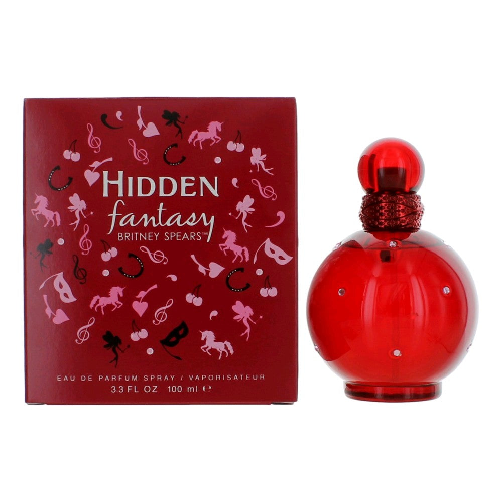 Hidden Fantasy by Britney Spears, 3.3 oz EDP Spray for Women by Britney Spears