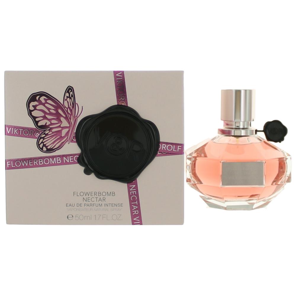 Flowerbomb Nectar by Viktor & Rolf, 1.7 oz EDP Intense Spray for Women by Viktor & Rolf