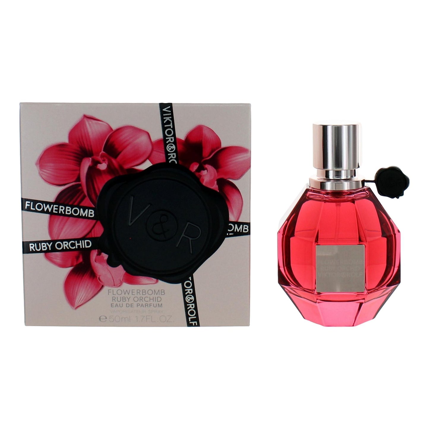 Flowerbomb Ruby Orchid by Viktor & Rolf, 1.7 oz EDP Spray for Women by Viktor & Rolf