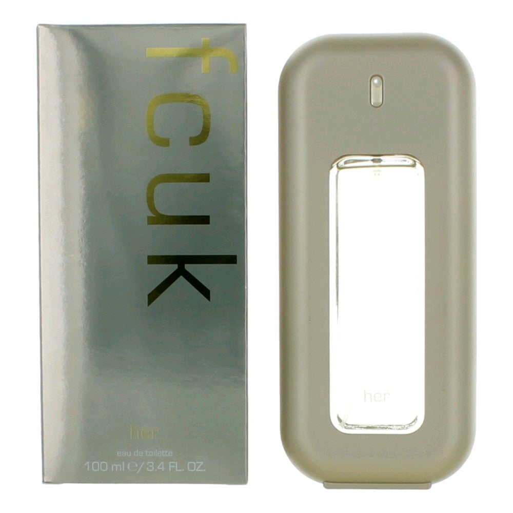 FCUK by French Connection, 3.4 oz EDT Spray for Women (F.C.U.K) by French Connection