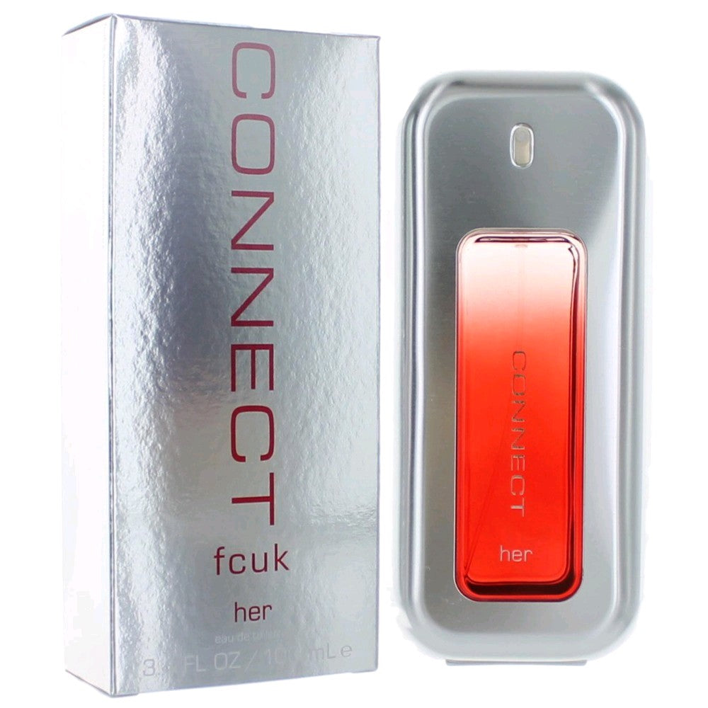 FCUK Connect by French Connection, 3.4 oz EDT Spray for Women by French Connection