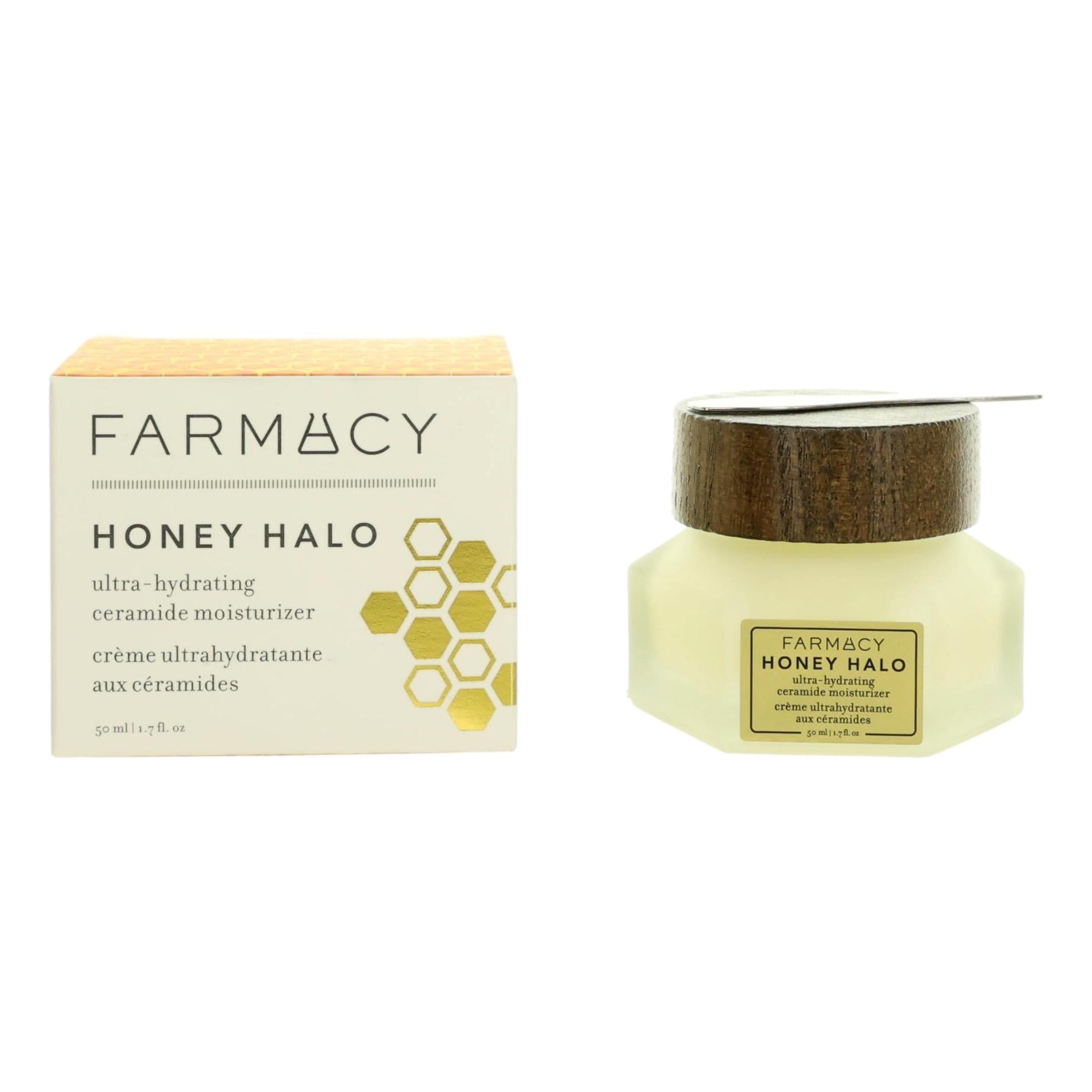 Farmacy Honey Halo by Farmacy, 1.7oz Ultra Hydrating Ceramide Moisturizer by Farmacy