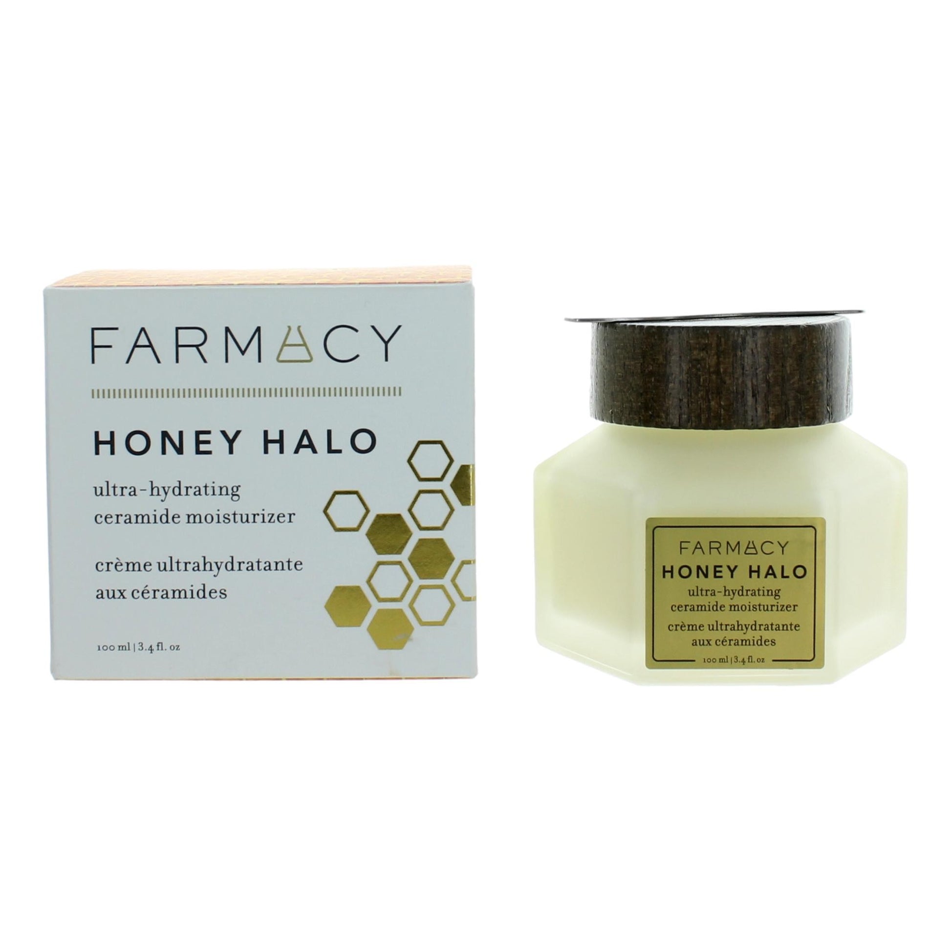 Farmacy Honey Halo by Farmacy, 3.4oz Ultra-Hydrating Ceramide Moisturizer by Farmacy