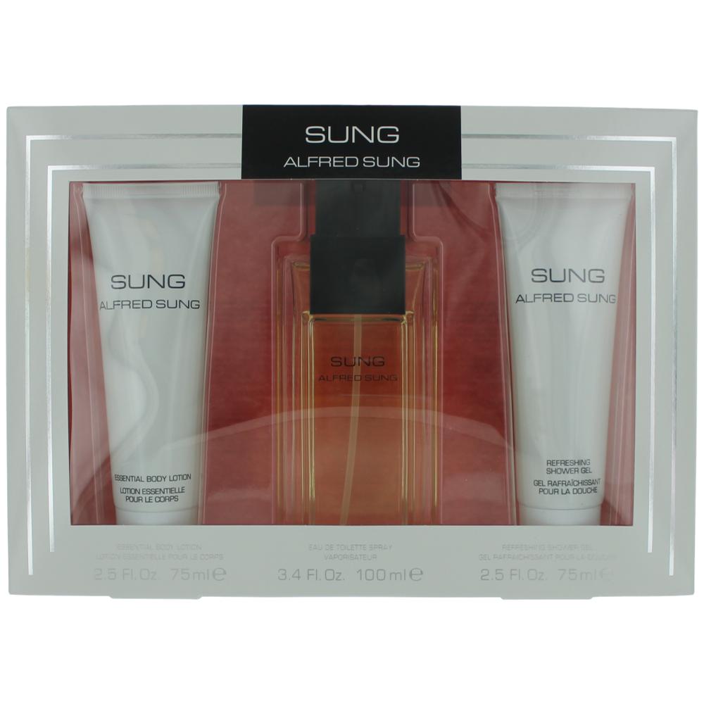 Alfred Sung by Alfred Sung, 3 Piece Gift Set for Women by Alfred Sung