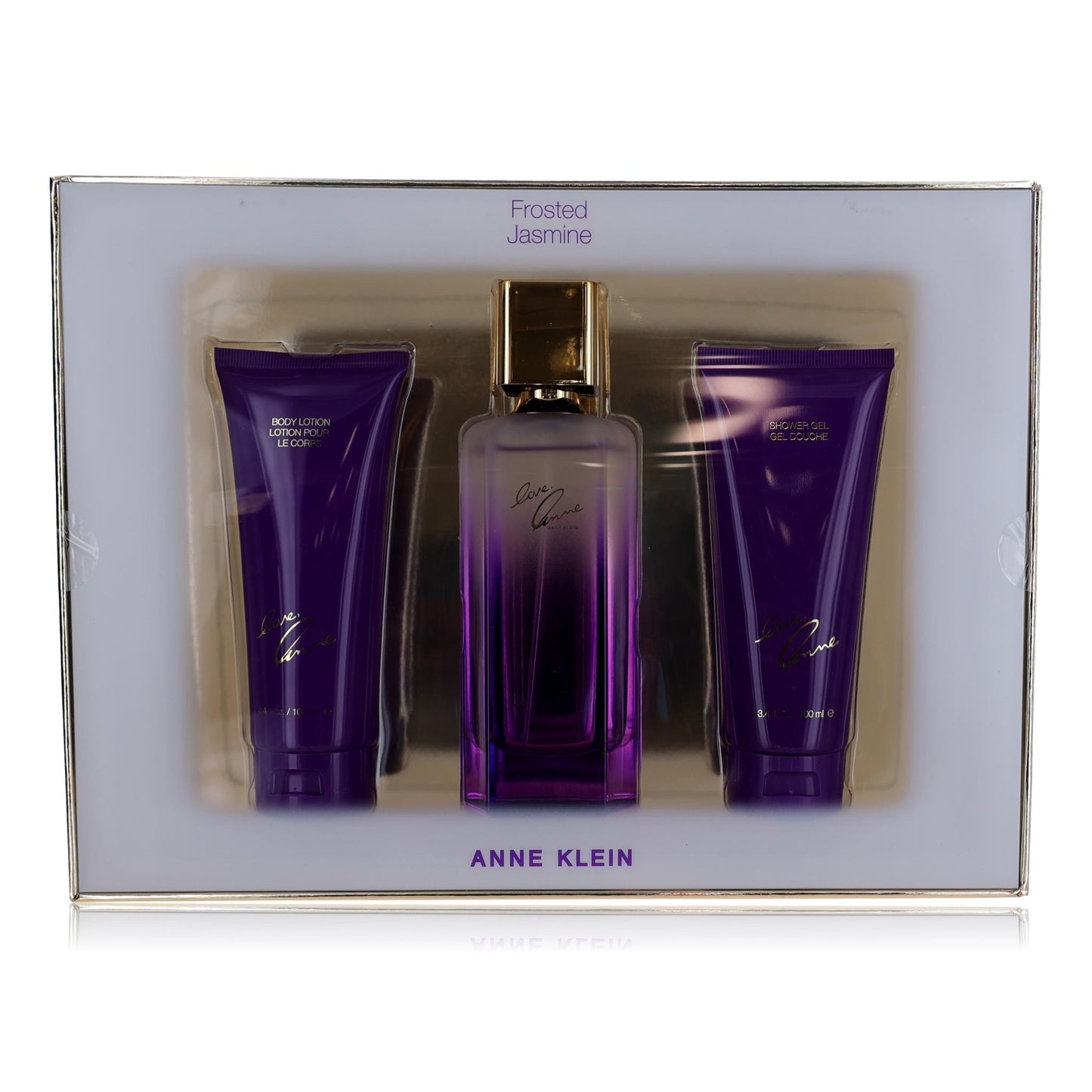 Frosted Jasmine by Anne Klein, 3 Piece Gift Set for Women by Anne Klein