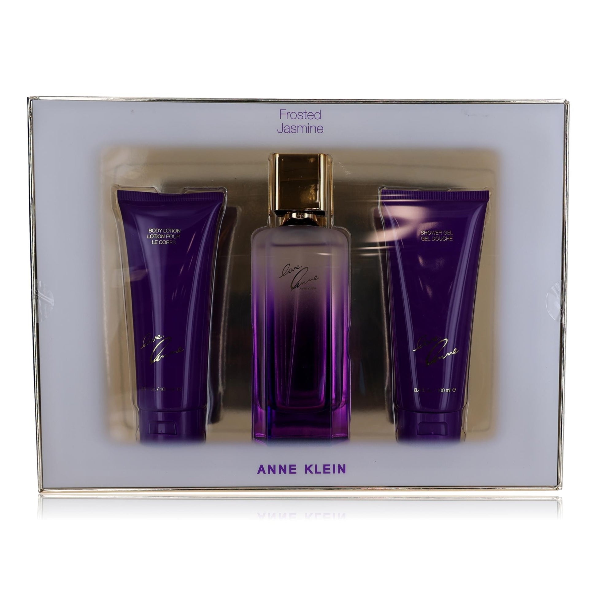 Frosted Jasmine by Anne Klein, 3 Piece Gift Set for Women by Anne Klein