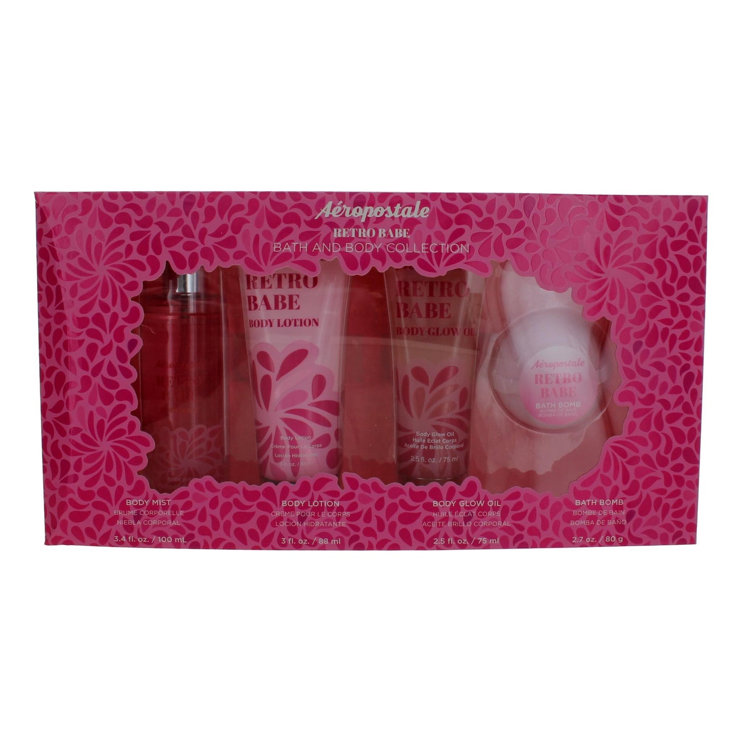 Aeropostale Retro Babe by Aeropostale, 4 Piece Bath and Body Collection by Aeropostale