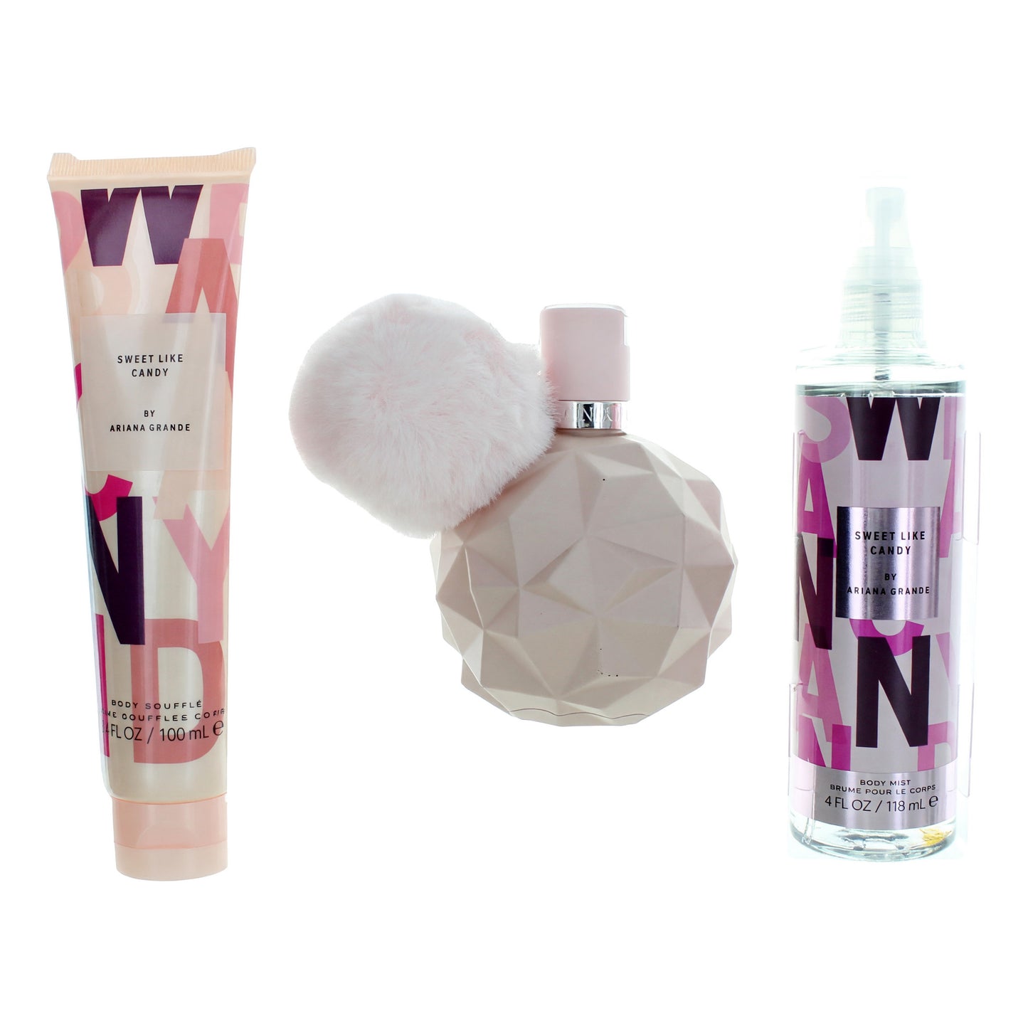 Sweet Like Candy by Ariana Grande, 3 Piece Gift Set for Women by Ariana Grande
