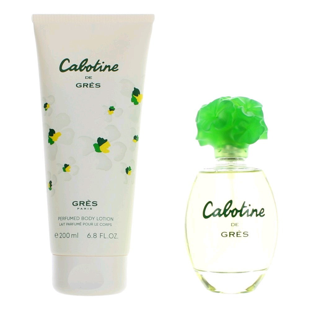 Cabotine by Parfums Gres, 2 Piece Gift Set for Women by Parfums Gres