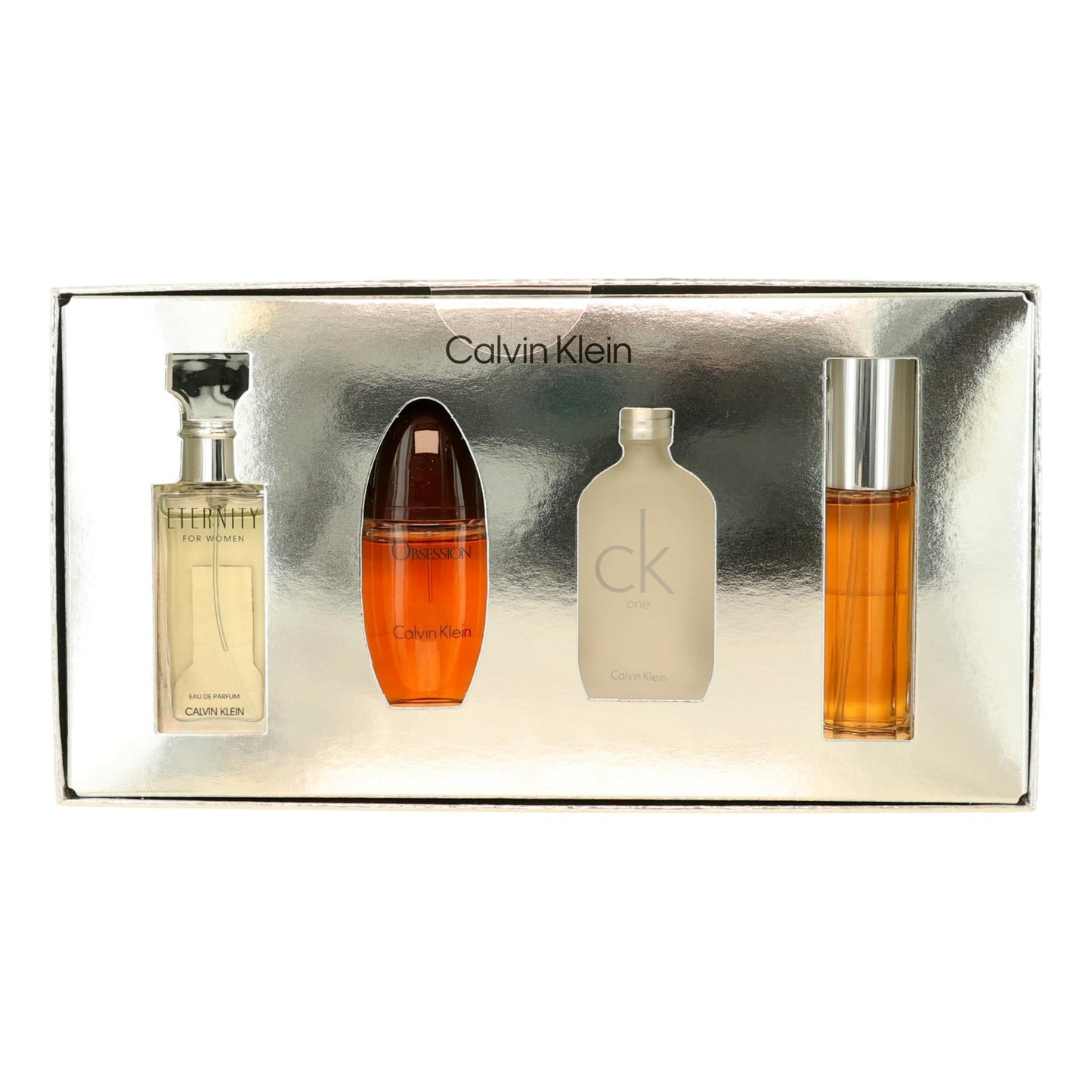 Calvin Klein by Calvin Klein, 4 Piece Mini Variety Set for Women by Calvin Klein