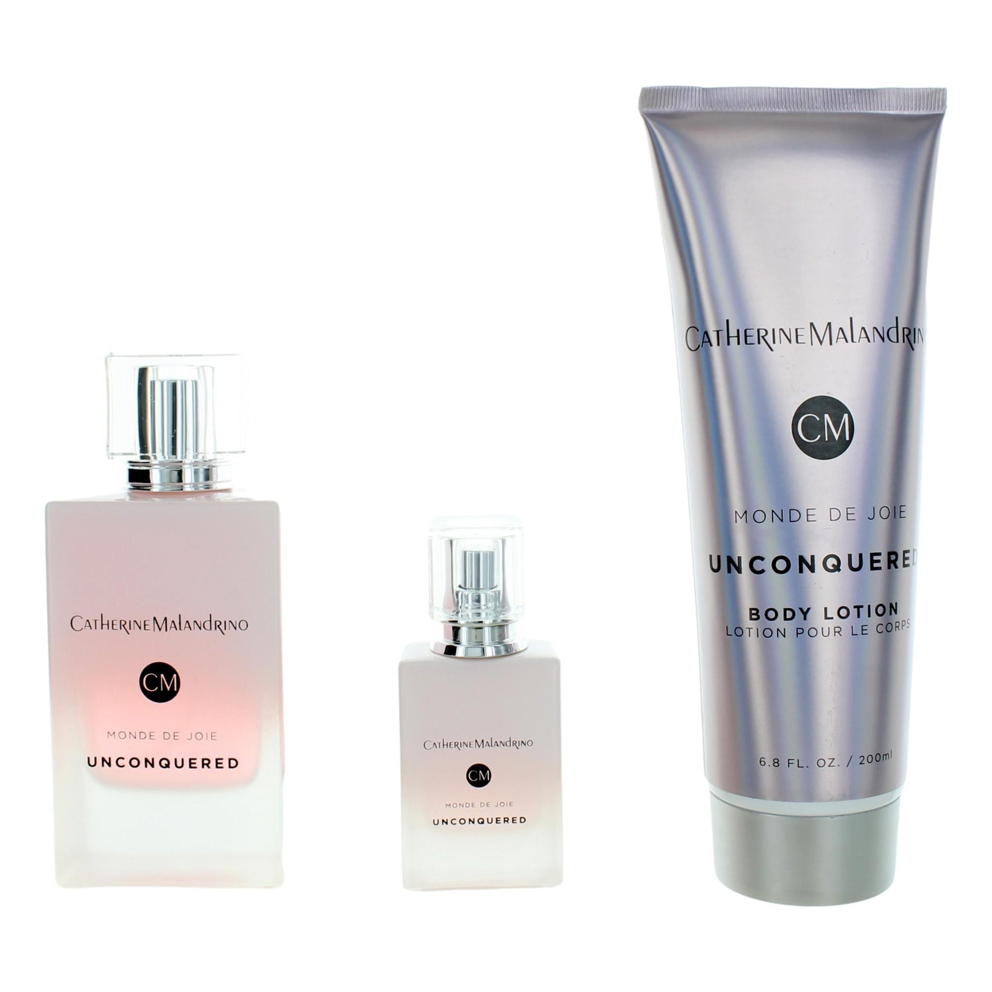 Unconquered Monde De Joie by Catherine Malandrino, 3 Piece Gift Set women by Catherine Malandrino