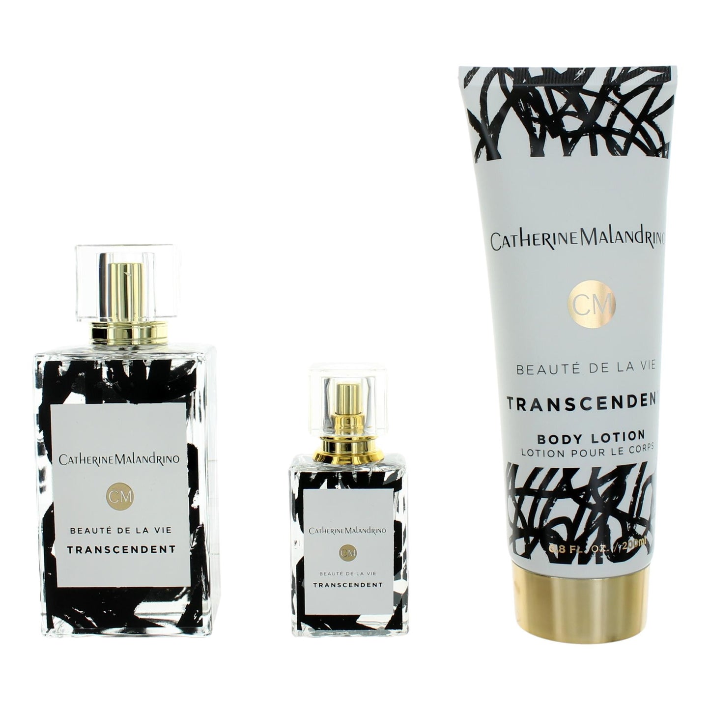 Transcendent Beaute De La Vie by Catherine Malandrino, 3 Piece Gift Set women by Catherine Malandrino