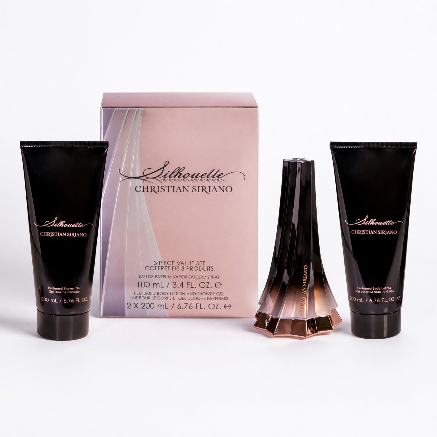 Silhouette by Christian Siriano, 3 Piece Gift Set for Women by Christian Siriano