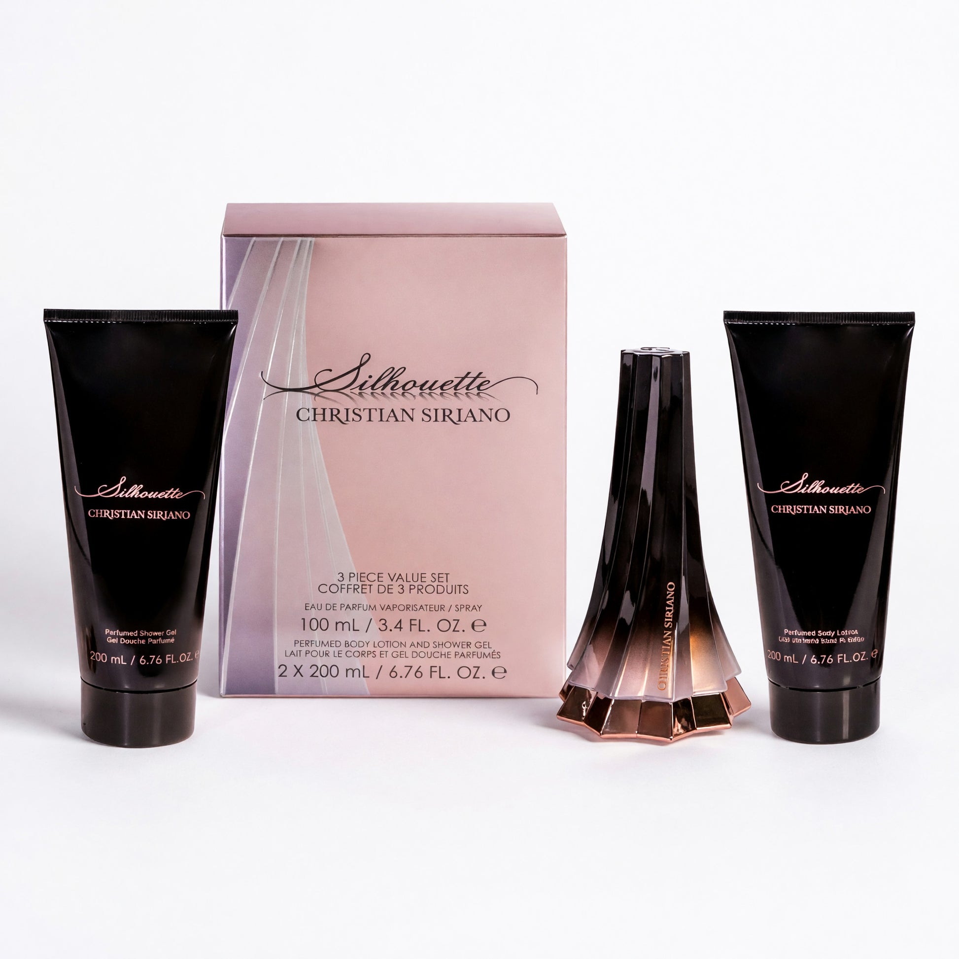 Silhouette by Christian Siriano, 3 Piece Gift Set for Women by Christian Siriano