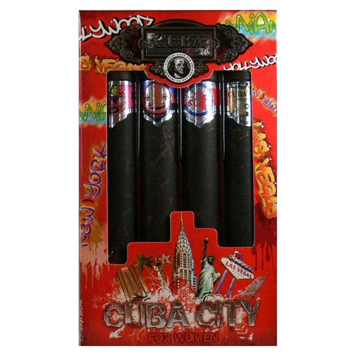 Cuba City by Cuba, 4 Piece Gift Set for Women by Cuba