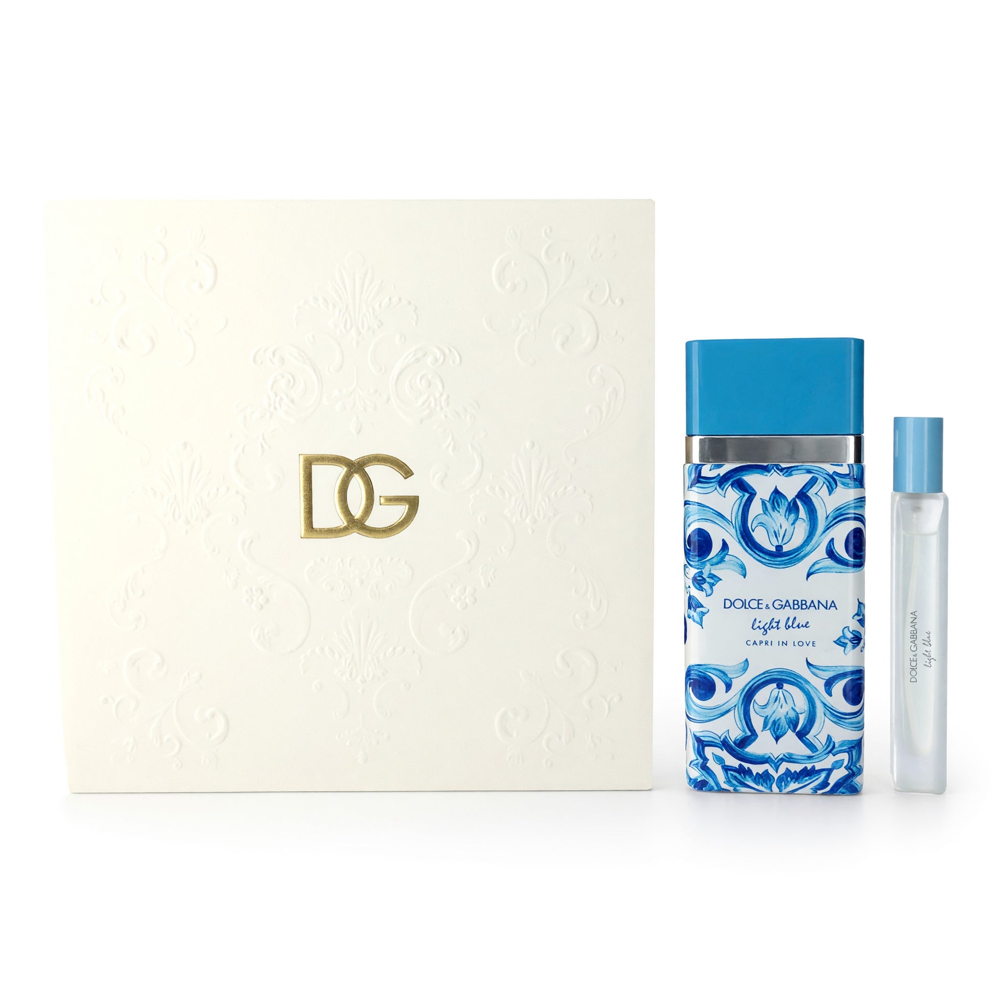 Light Blue Capri In Love by Dolce & Gabbana, 2 Piece Gift Set women by Dolce & Gabbana
