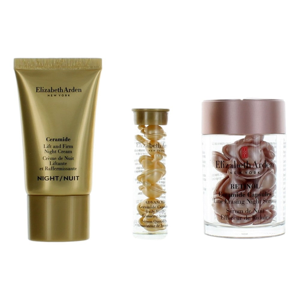 Retinol by Elizabeth Arden, 3 pc set for women. by Elizabeth Arden