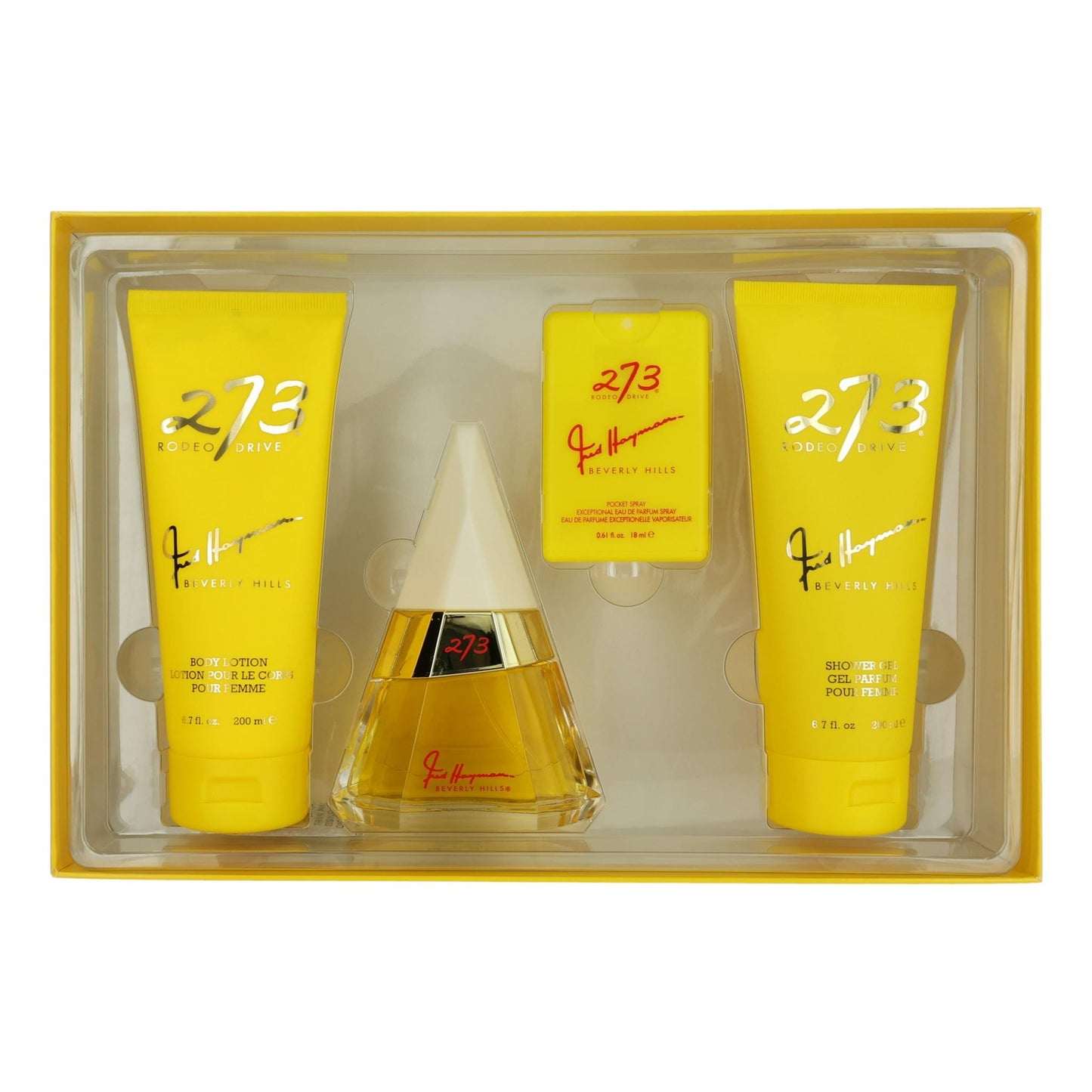 273 by Fred Hayman, 4 Piece Gift Set for Women by Fred Hayman