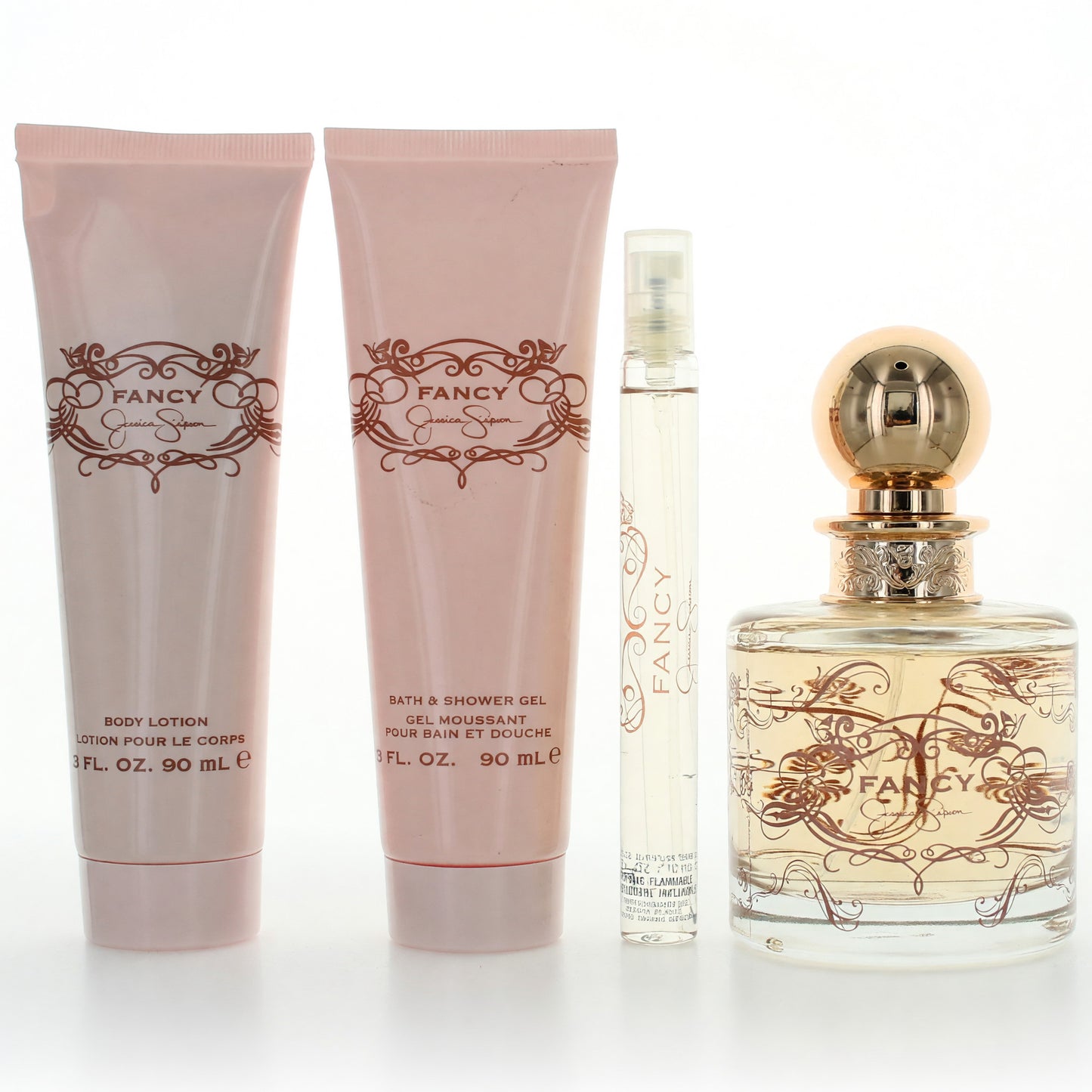 Fancy by Jessica Simpson, 4 Piece Gift Set for Women by Jessica Simpson