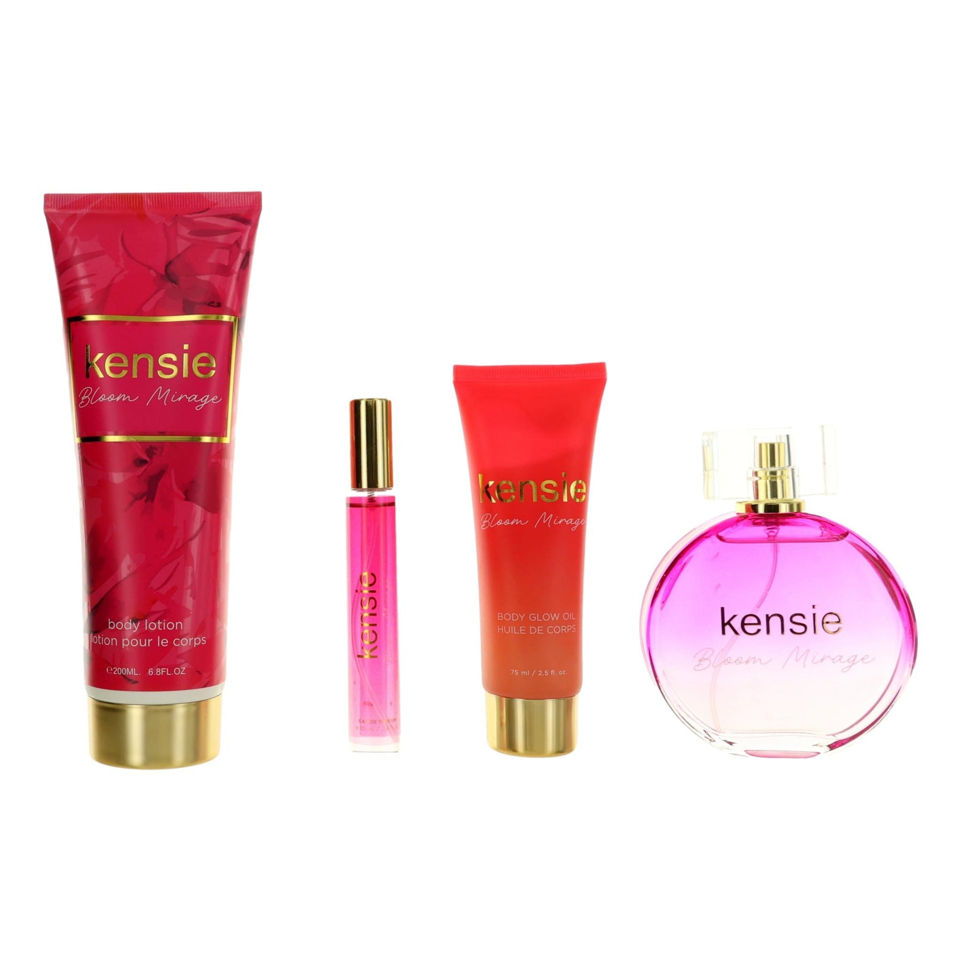 Kensie Bloom Mirage by Kensie, 4 Piece Gift set for Women by Kensie