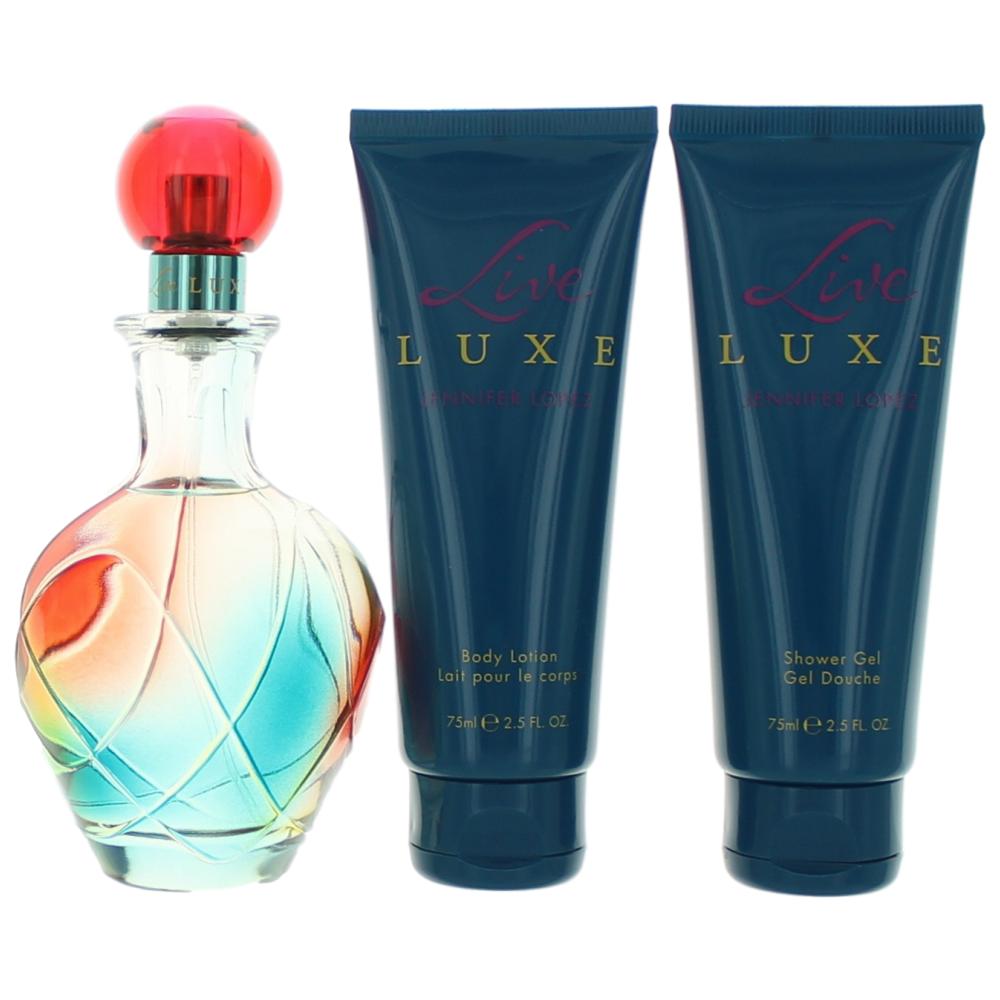 Live Luxe by J. Lo, 3 Piece Gift Set for Women by J. Lo