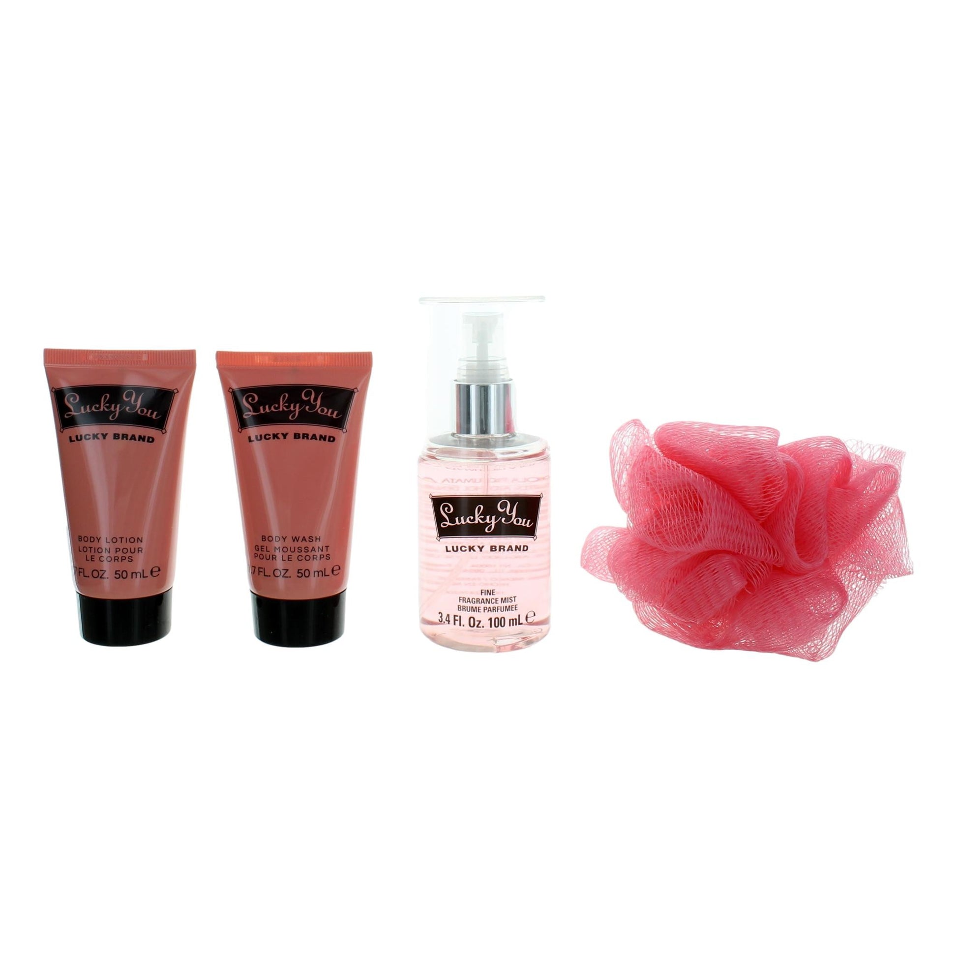 Lucky You by Lucky Brand, 4 Piece Gift Set for Women by Lucky Brand