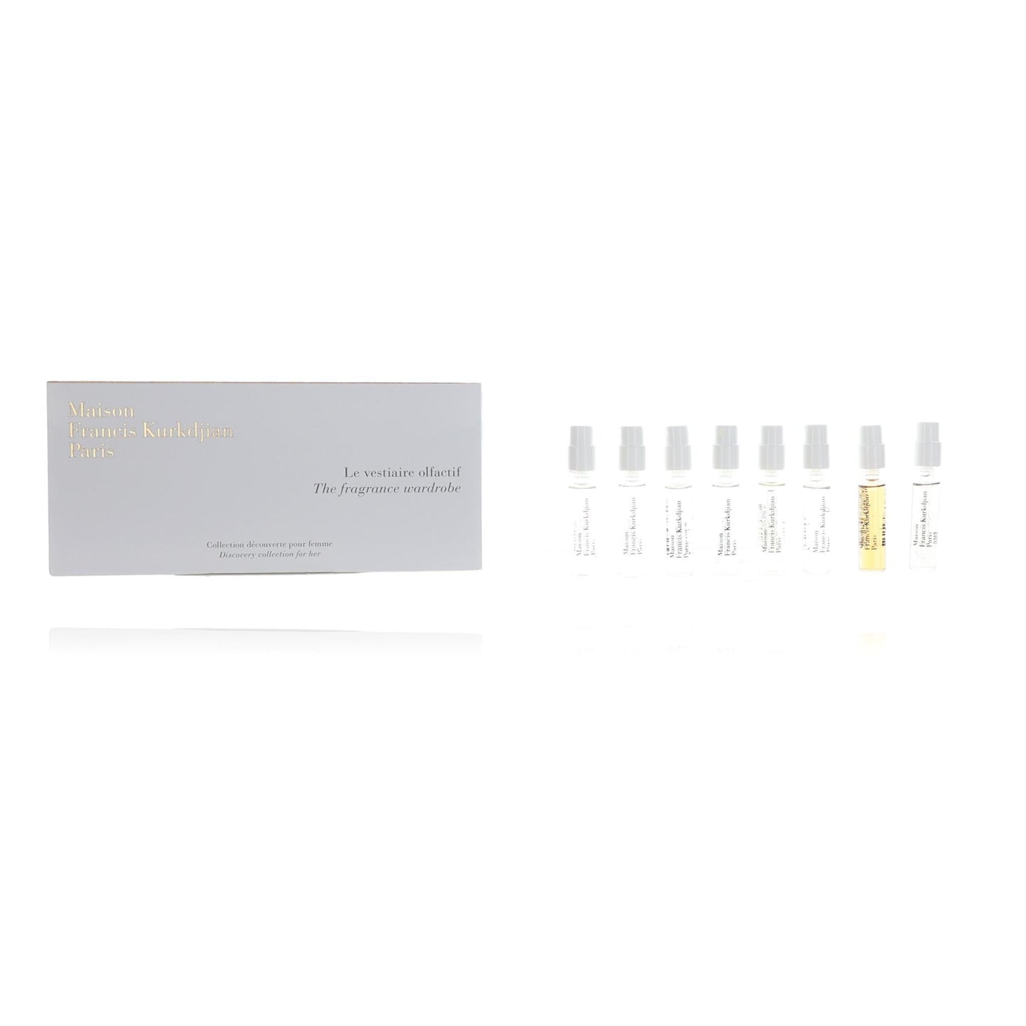The Fragrance Wardrobe by Maison Francis Kurkdjian, 8 Piece Gift Set for Unisex by Maison Francis Kurkdjian