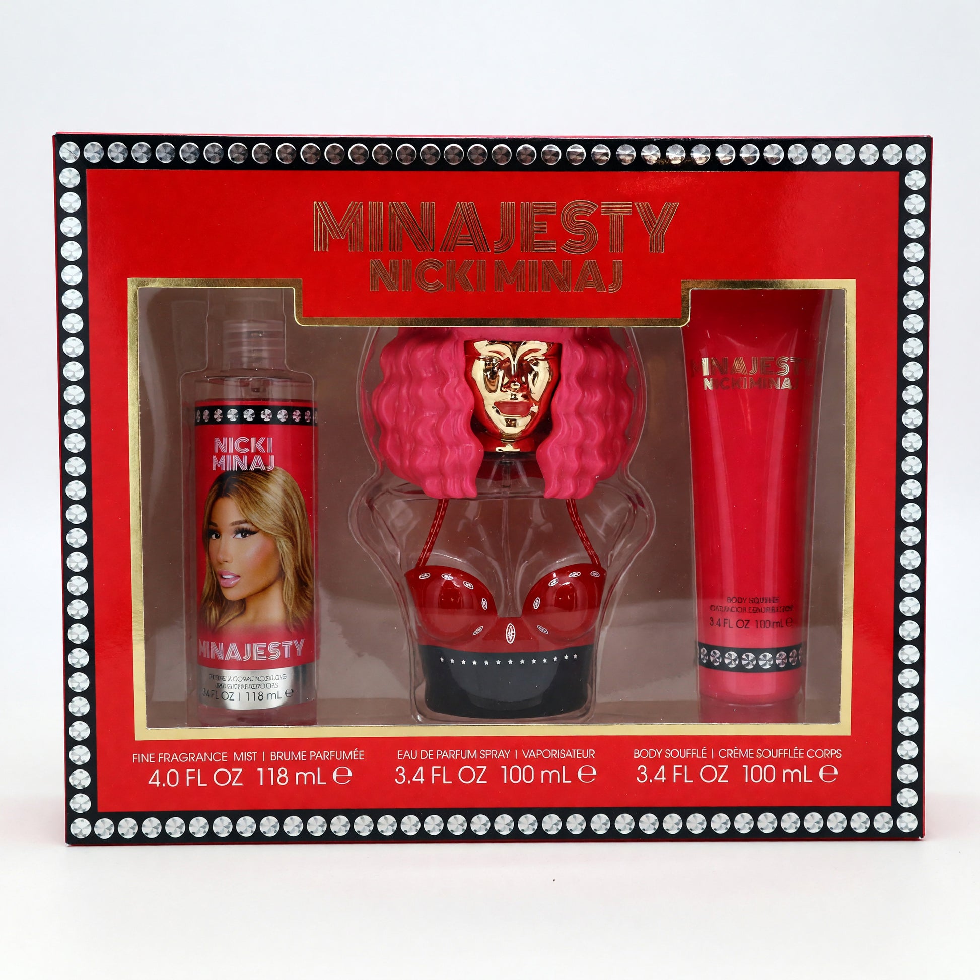 Minajesty by Nicki Minaj, 3 Piece Gift Set for Women by Nicki Minaj