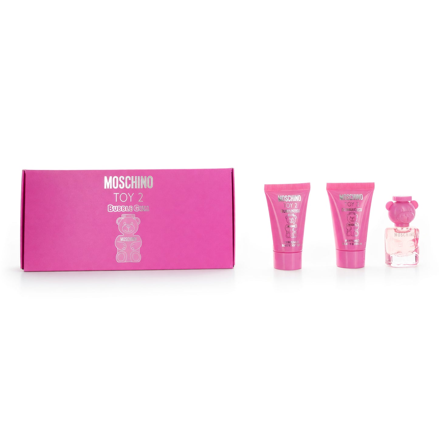 Moschino Toy 2 Bubble Gum by Moshino, 3 Piece Mini Set for Women by Moschino