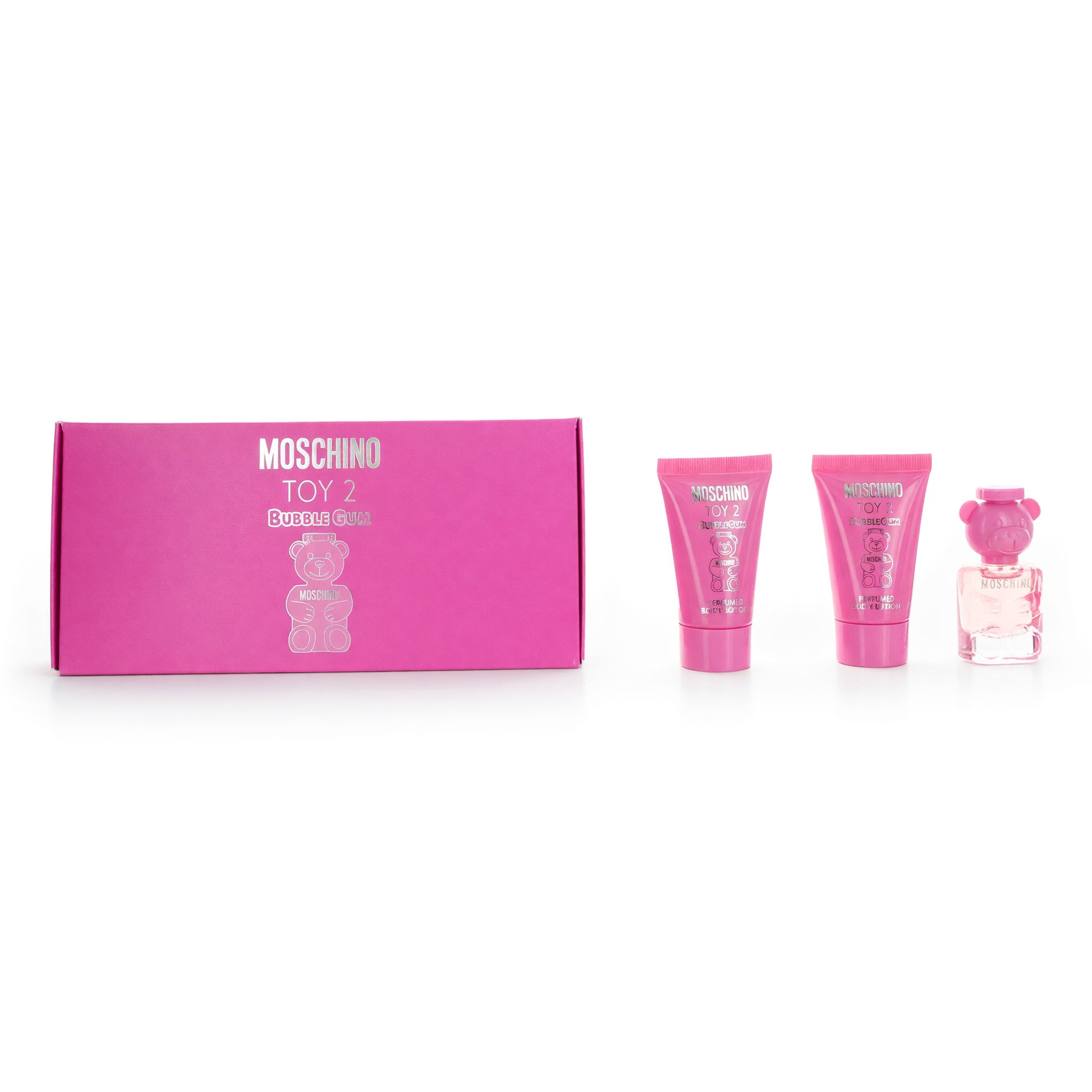 Moschino Toy 2 Bubble Gum by Moshino, 3 Piece Mini Set for Women by Moschino