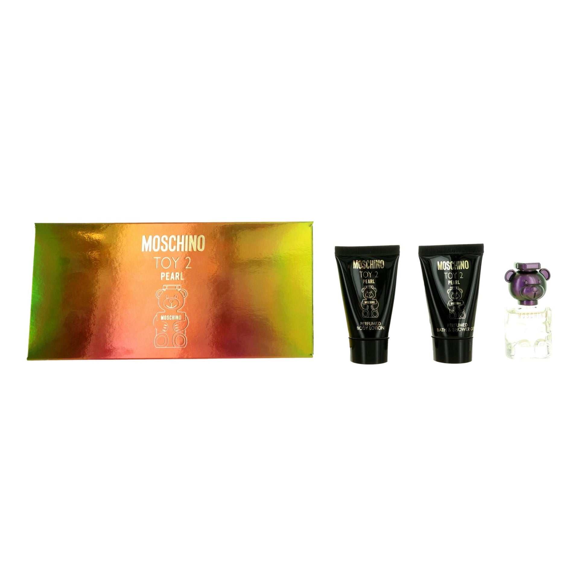 Moschino Toy 2 Pearl by Moschino, 3 Piece Mini Set for Unisex by Moschino