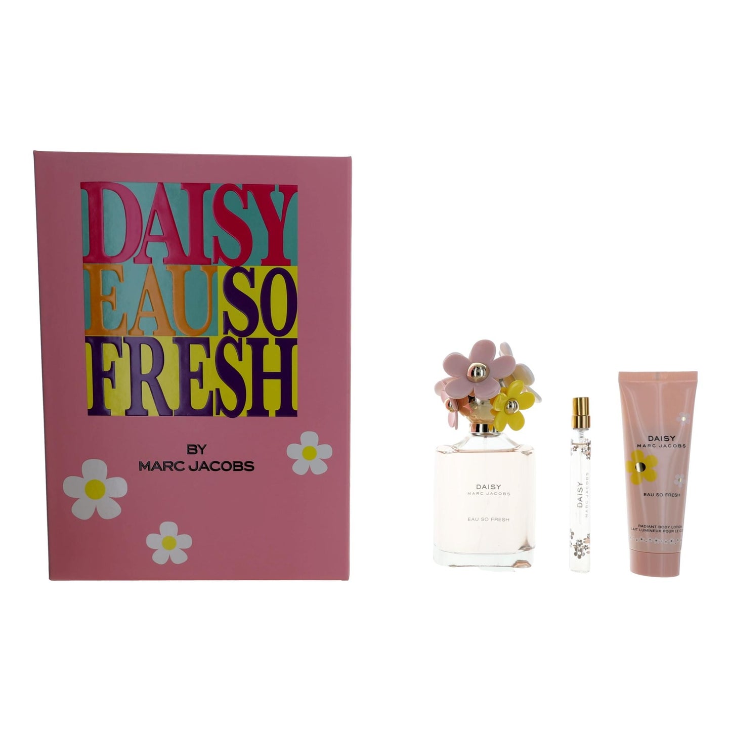 Daisy Eau So Fresh by Marc Jacobs, 3 Piece Gift Set for Women by Marc Jacobs
