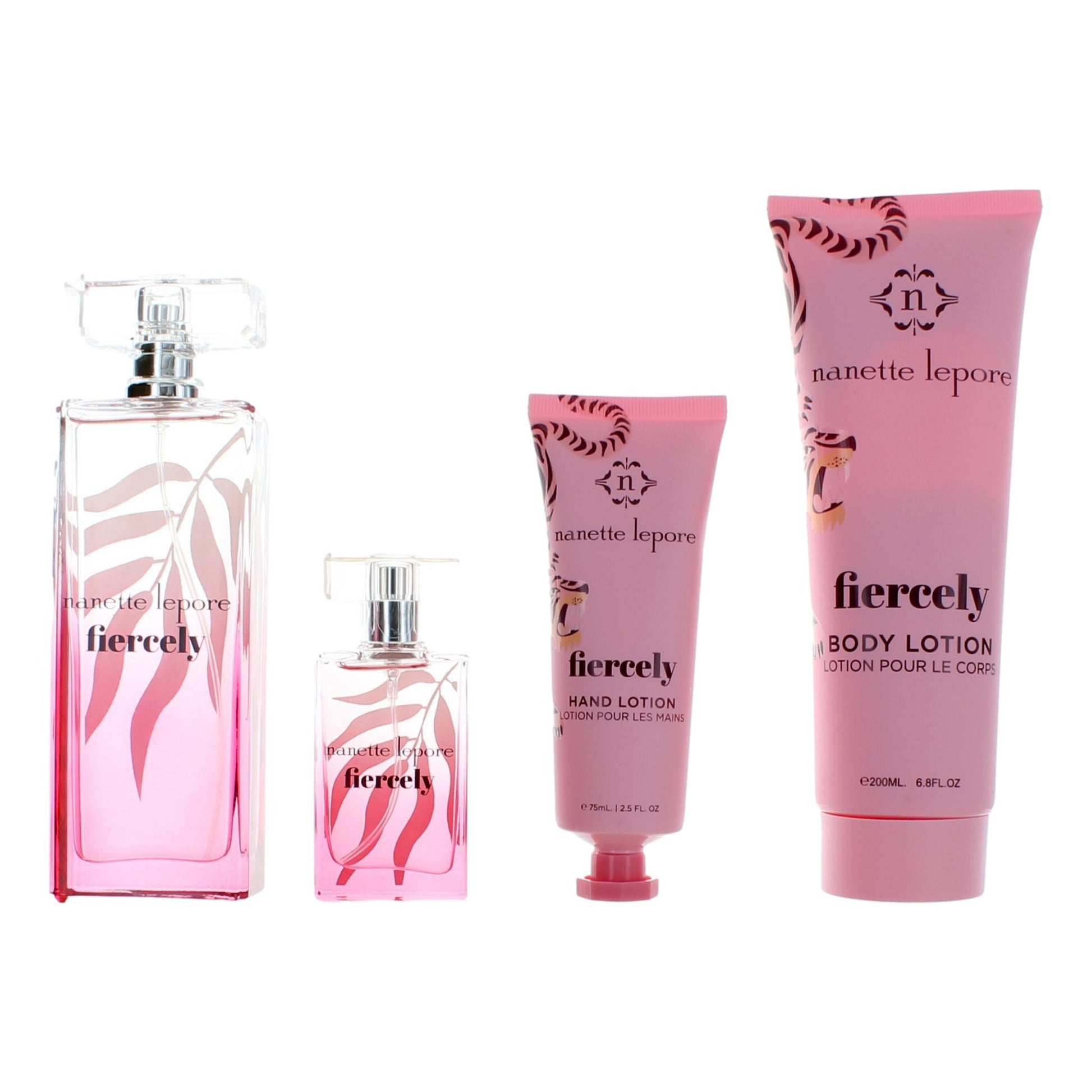 Fiercely by Nanette Lepore. 4 Piece Gift Set for Women by Nanette Lepore