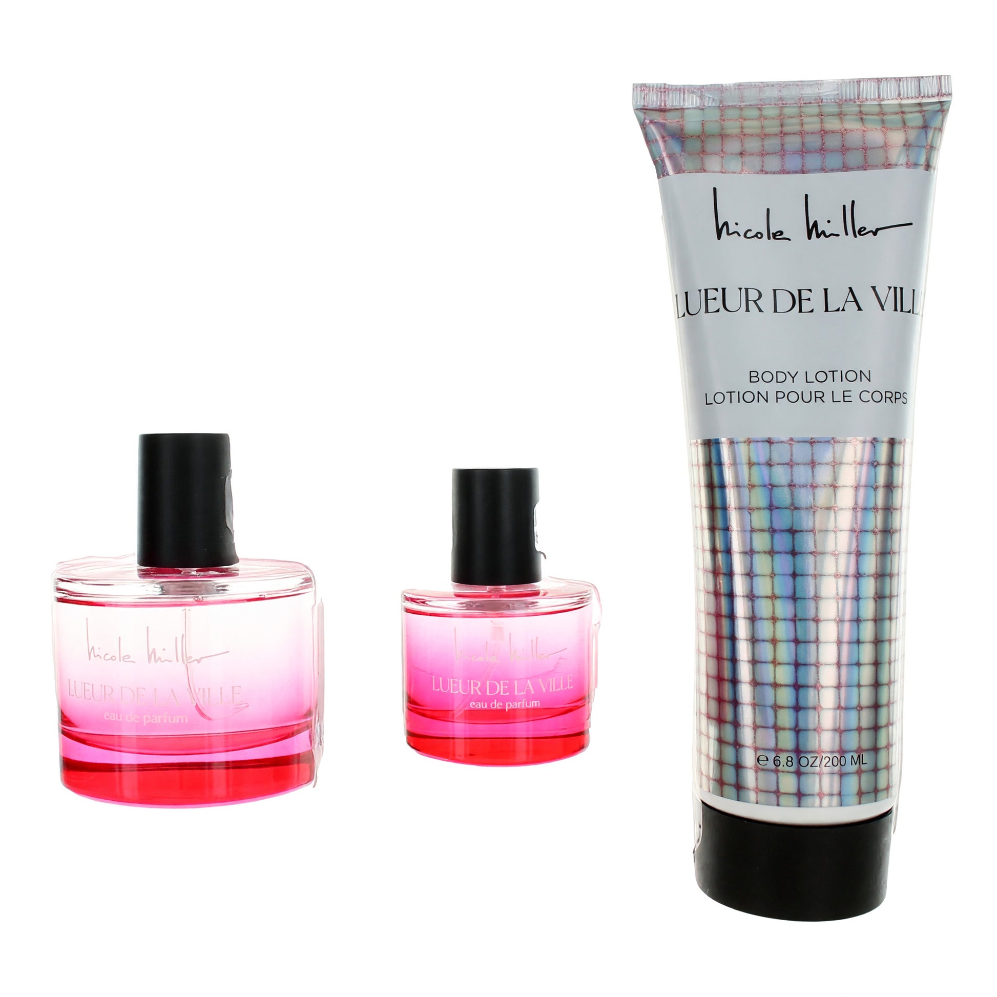 Lueur De La Ville by Nicole Miller, 3 Piece Gift Set for Women by Nicole Miller