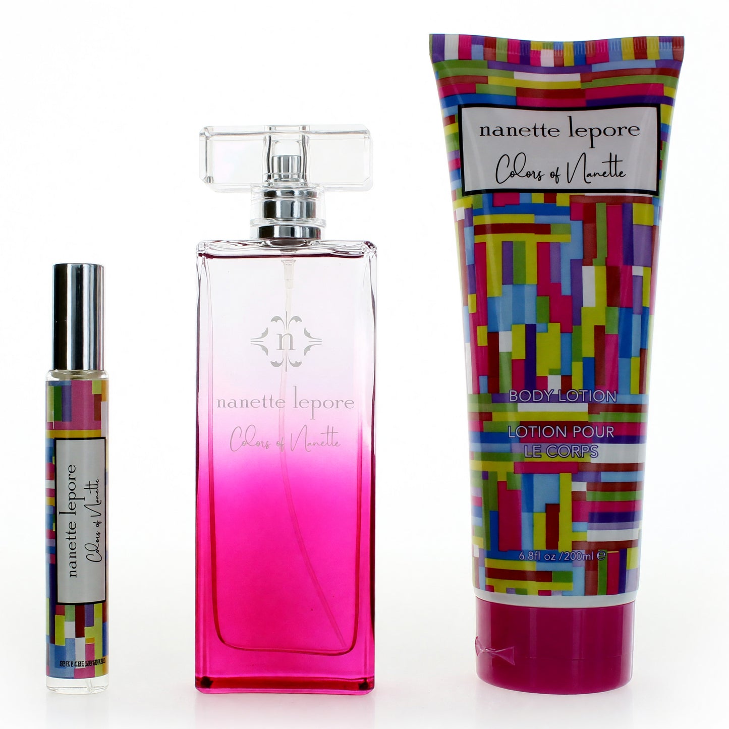 Colors of Nanettte by Nanette Lepore, 3 Piece Gift Set for Women by Nanette Lepore