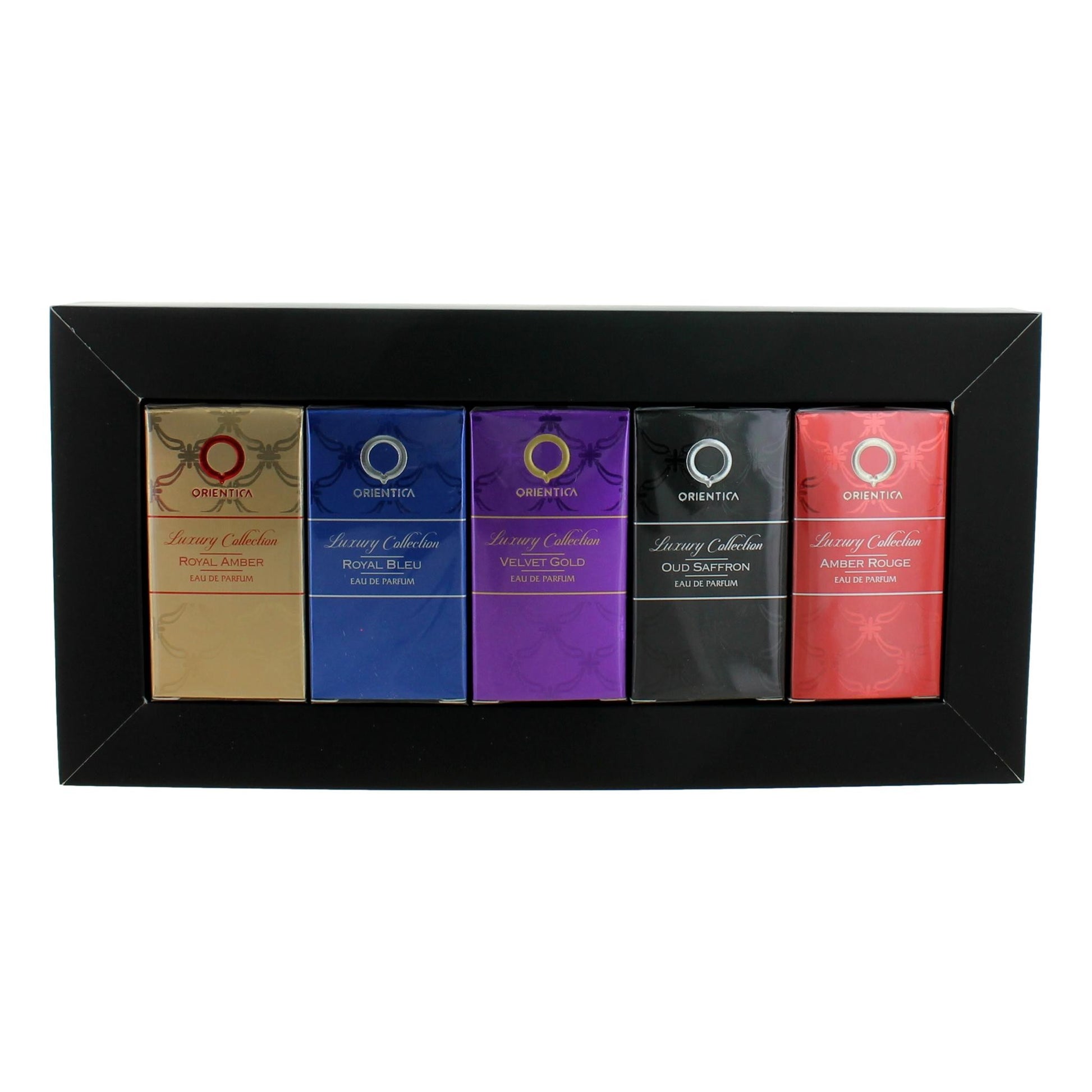 Orientica Luxury Collection by Orientica, 5 Piece Miniature Discovery Set Unisex by Orientica