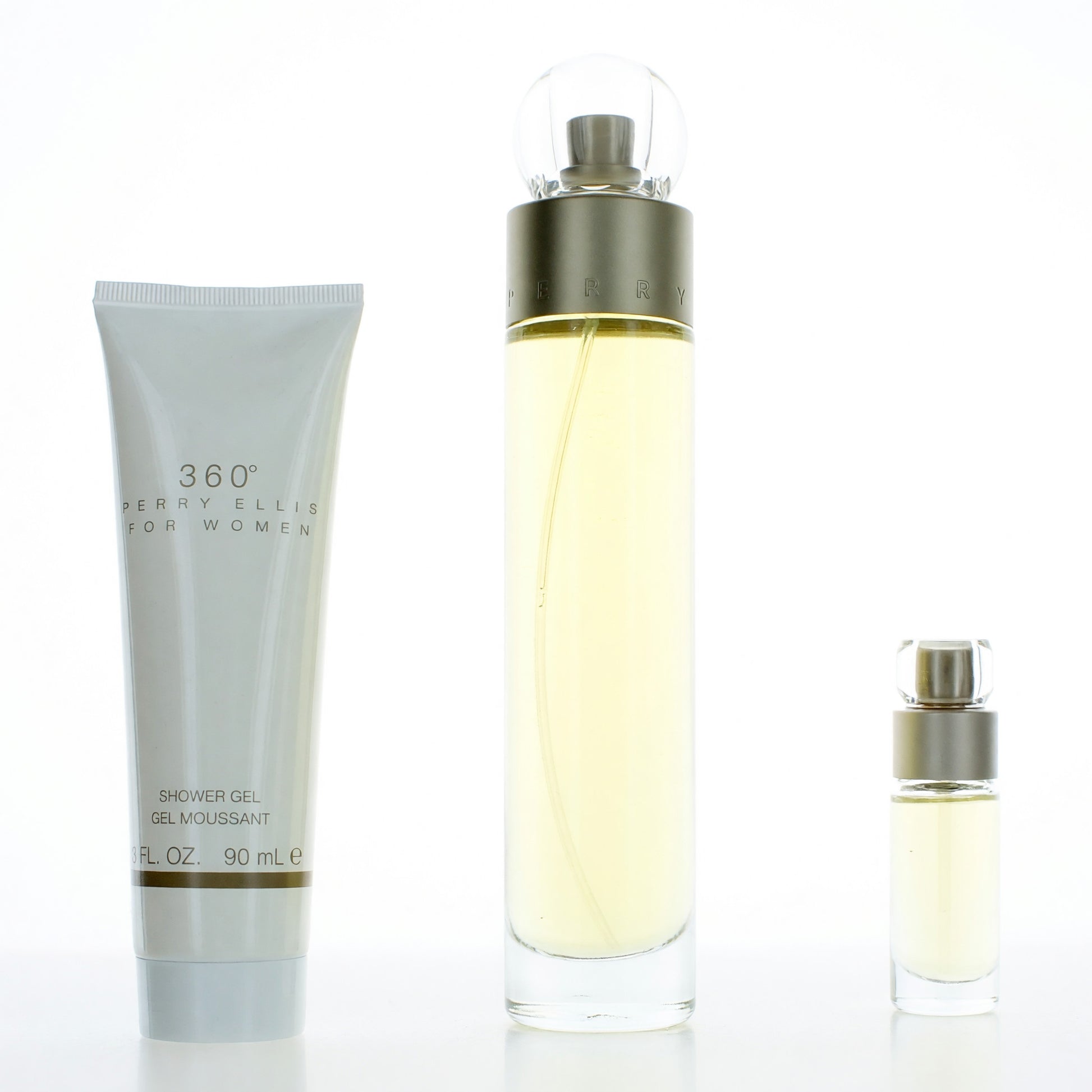 Perry Ellis 360 by Perry Ellis, 3 Piece Gift Set for Women by Perry Ellis