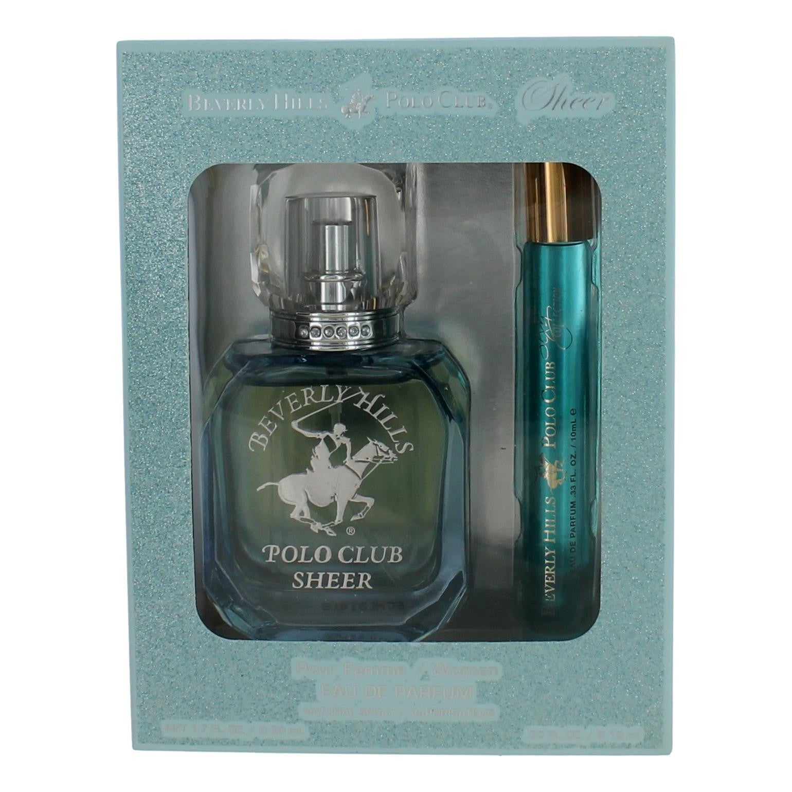 BHPC Sheer by Beverly Hills Polo Club, 2 Piece Set for Women by Beverly Hills Polo Club