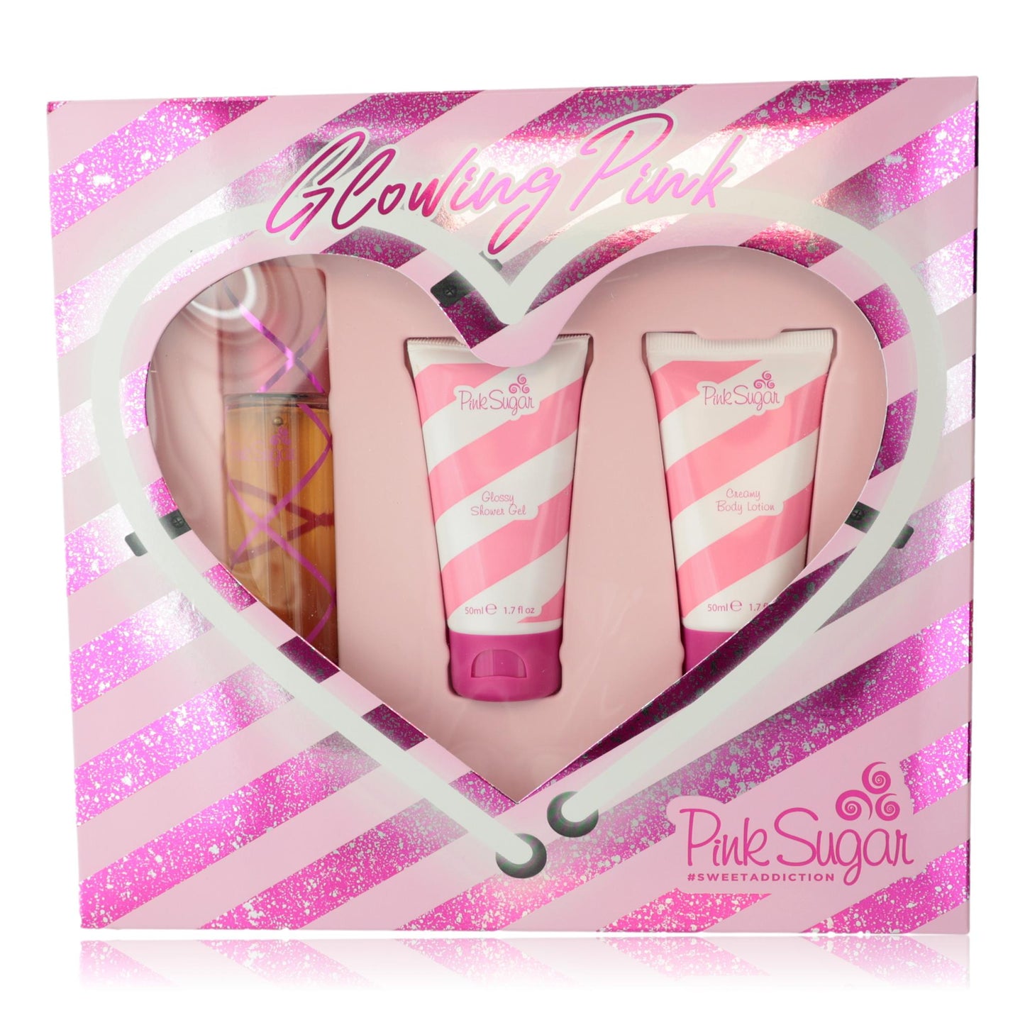 Pink Sugar by Aquolina, 3 Piece Gift Set for Women by Aquolina