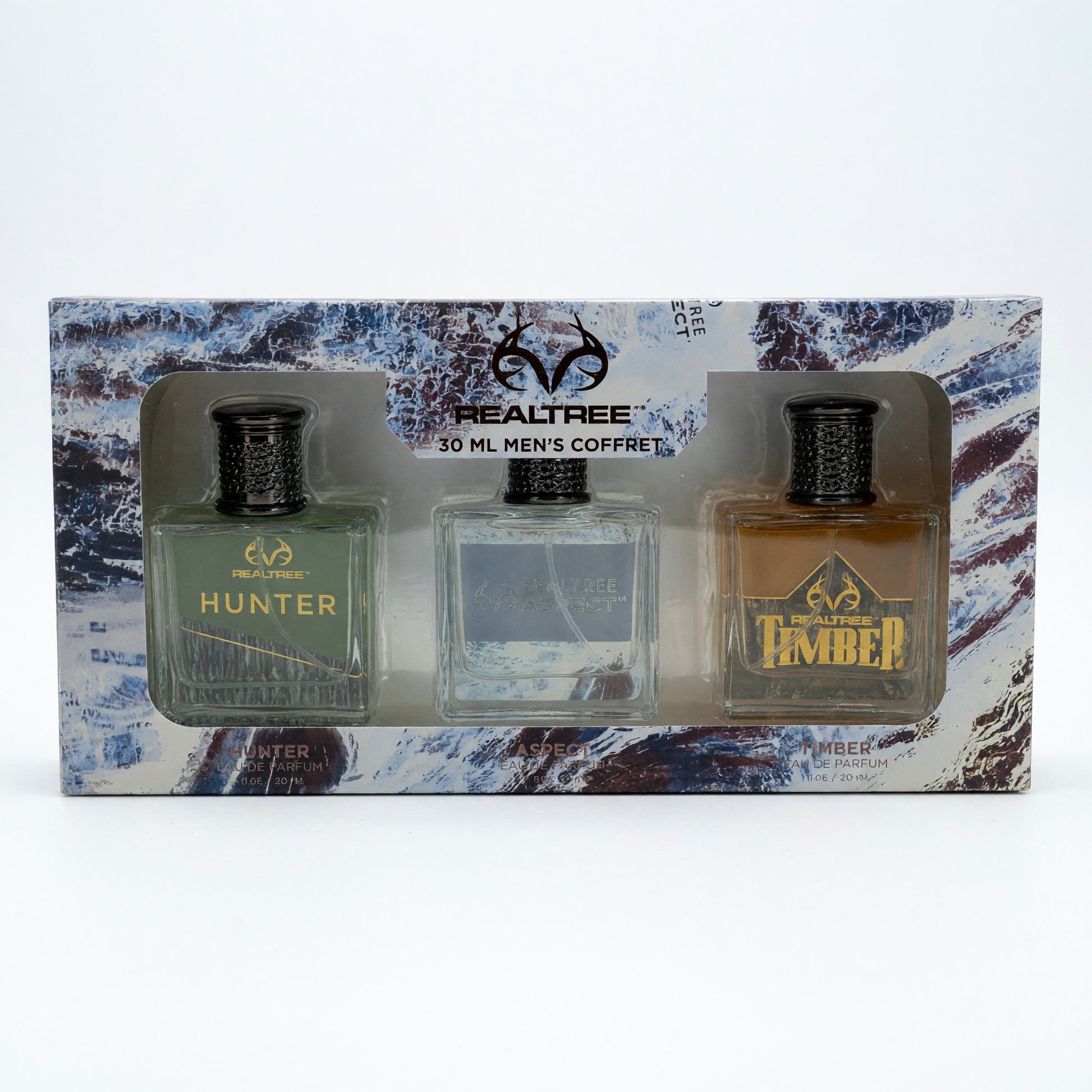 Realtree by Realtree, 3 Piece Coffret Gift Set for Men by Realtree