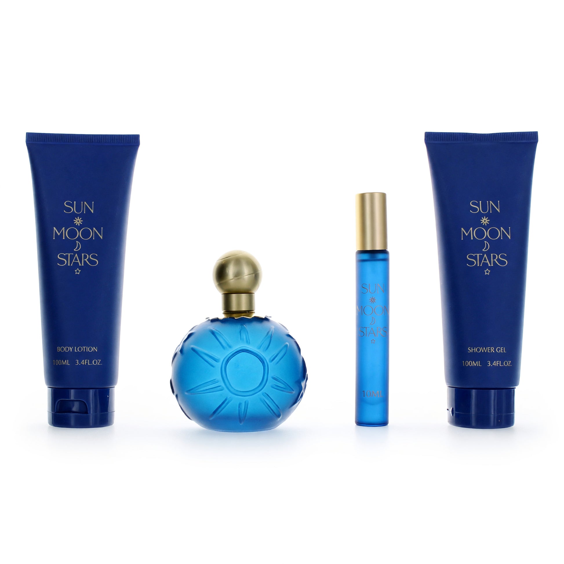 Sun Moon Stars by United Colors, 4 Piece Gift Set for Women by United Colors