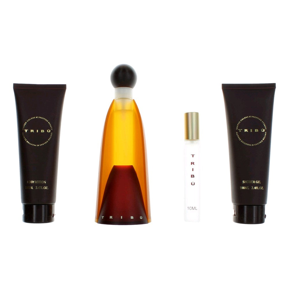Tribu by United Colors, 4 Piece Gift Set for Women by United Colors