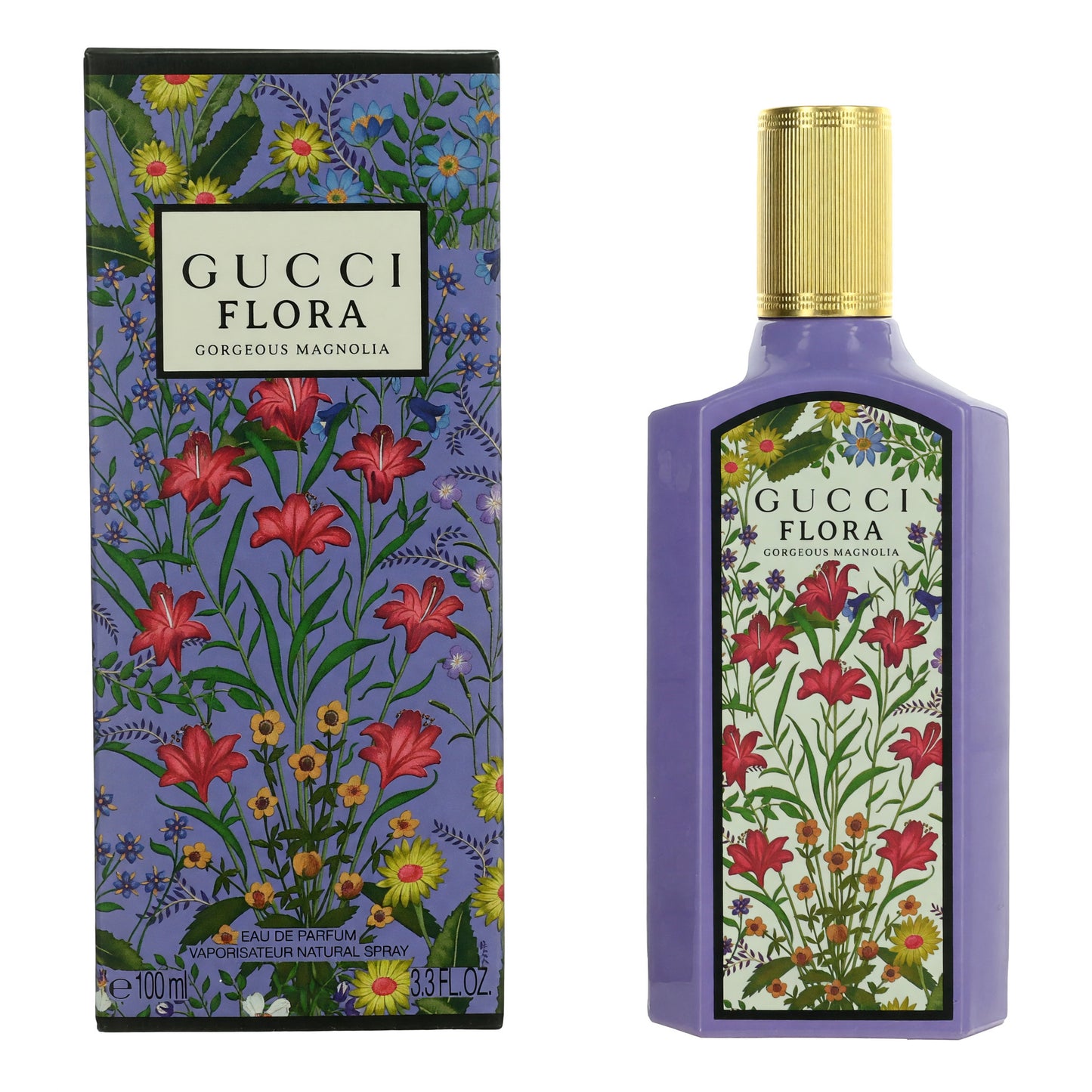 Flora Gorgeous Magnolia by Gucci, 3.3 oz EDP Spray for Women by Gucci